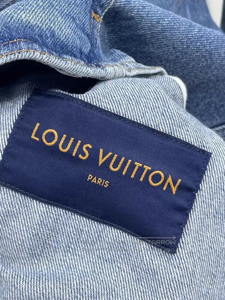 Louis Vuitton Louis Vuitton Gradient full-print denim jacket Size US M / EU 48-50 / 2 - 7 Thumbnail