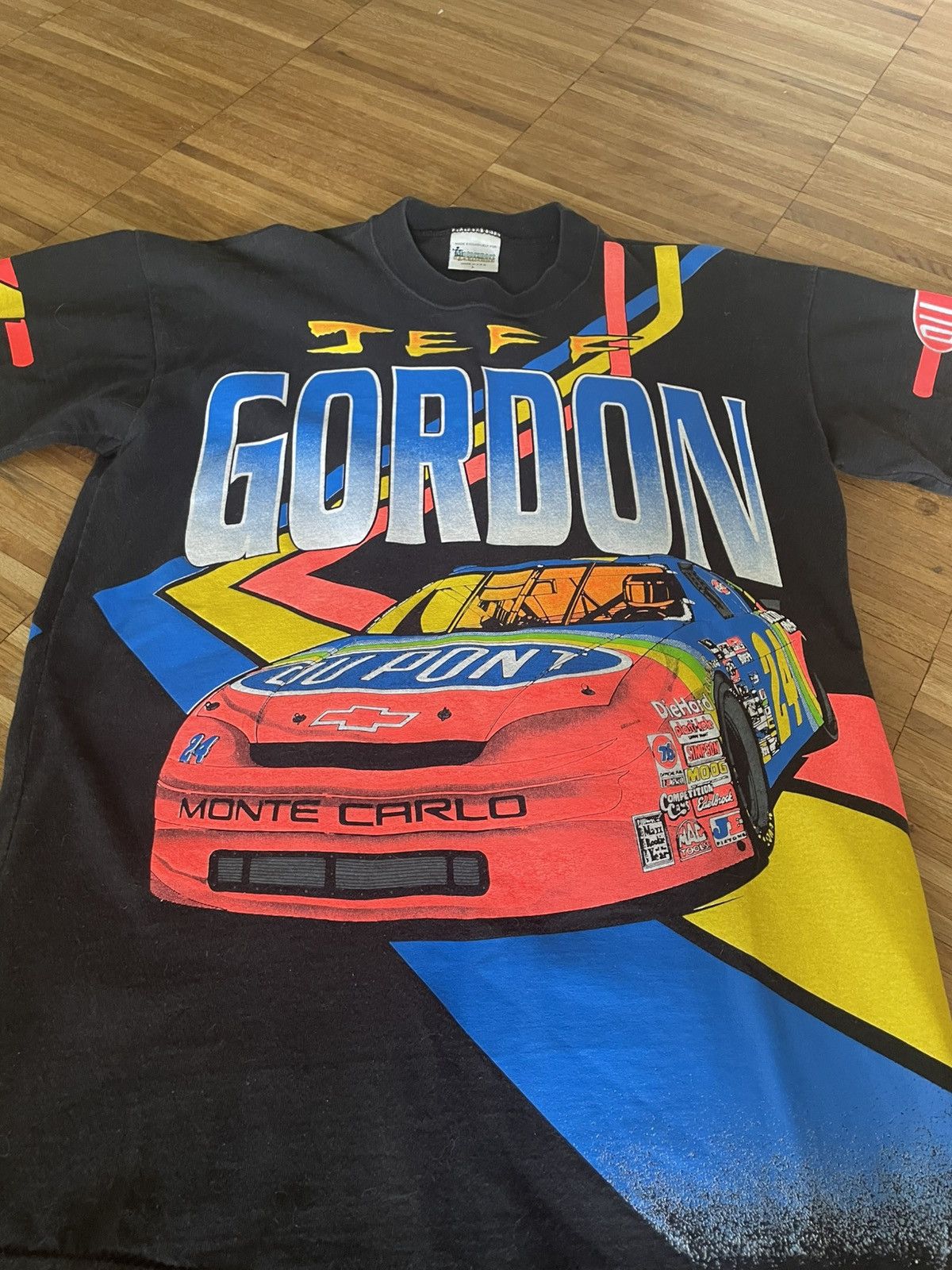 Vintage Vintage 1995 Jeff Gordon T-shirt Size US L / EU 52-54 / 3 - 2 Thumbnail