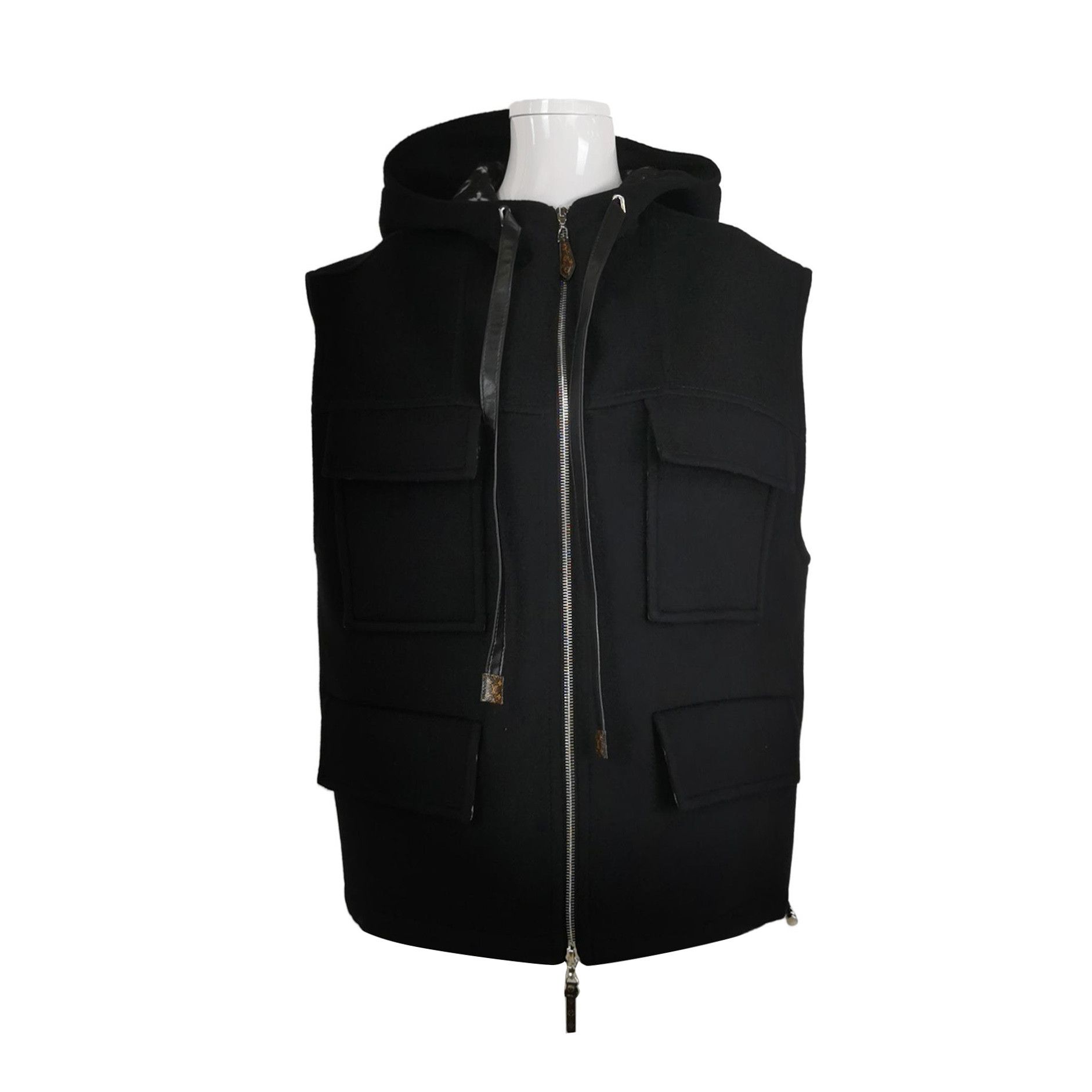 Louis Vuitton Louis Vuitton Monogram Hooded Vest Size 36 Size XS / US 0-2 / IT 36-38 - 1 Thumbnail