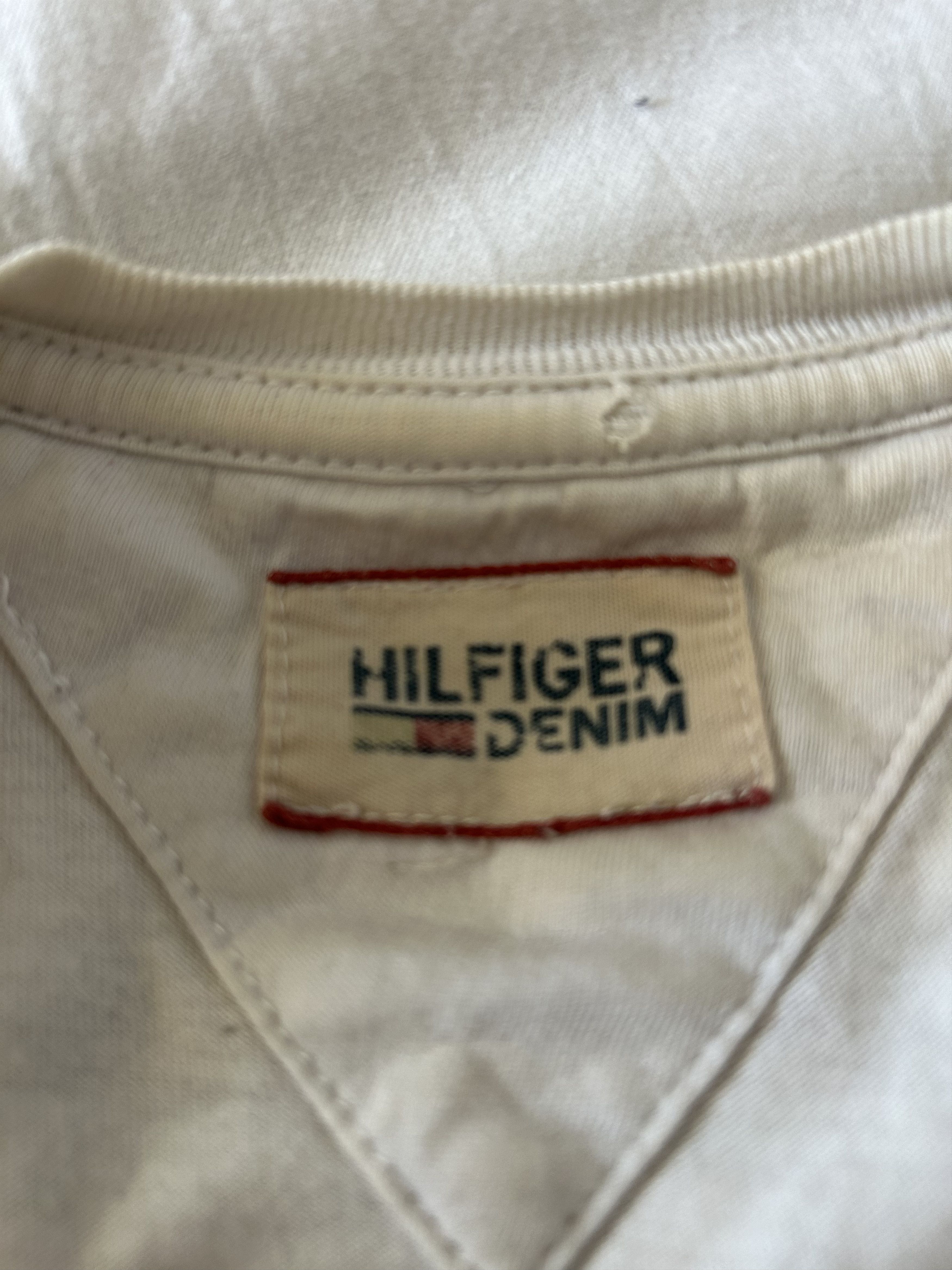 Tommy Hilfiger Men's white TOMMY HILFIGER T-shirt - M - SALE Size US M / EU 48-50 / 2 - 5 Thumbnail