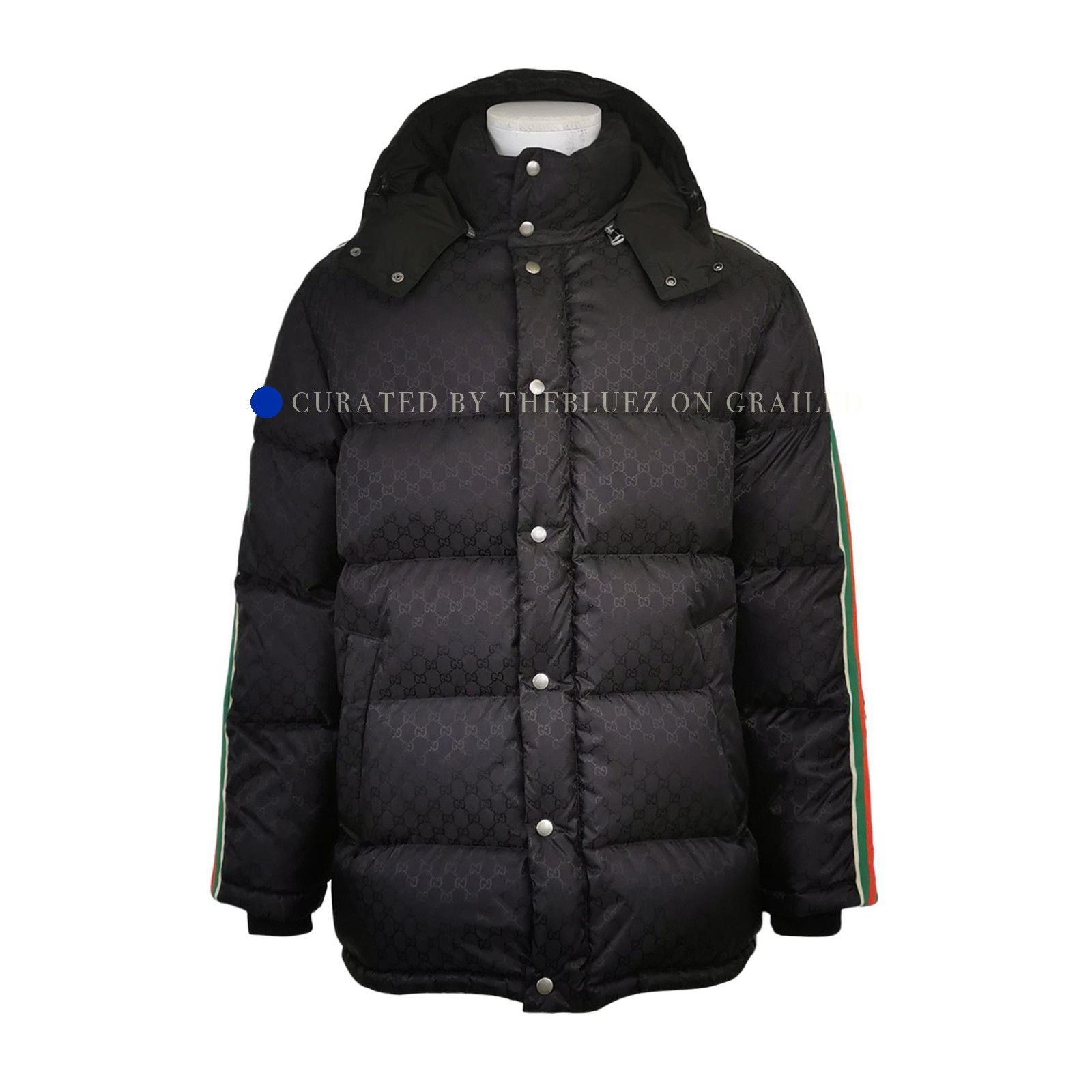 Gucci Stylish Black Puffer Jacket in Size M Size US M / EU 48-50 / 2 - 1 Thumbnail