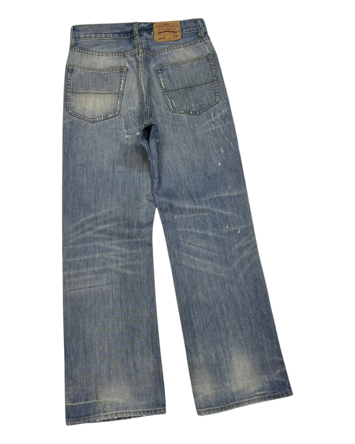 Abercrombie & Fitch Flare Jeans Distressed Denim Abercrombie & Fitch Bootcut Size US 30 / EU 46 - 4 Thumbnail