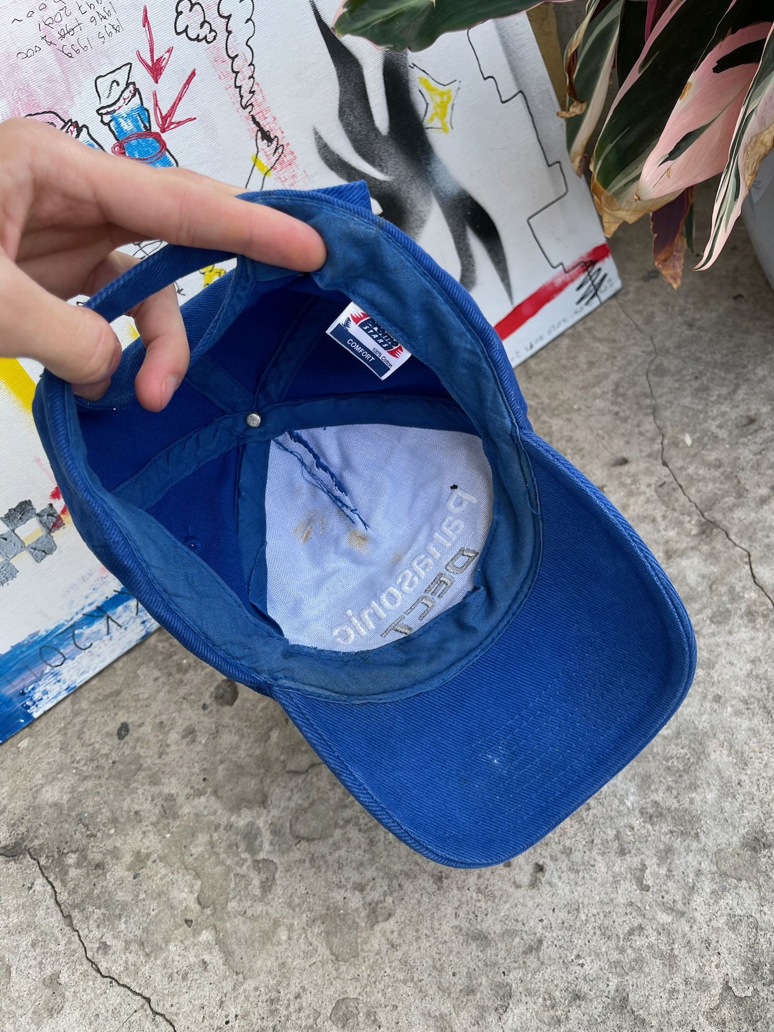 Vintage NASCAR Panasonic cap vintage Size ONE SIZE - 13 Thumbnail