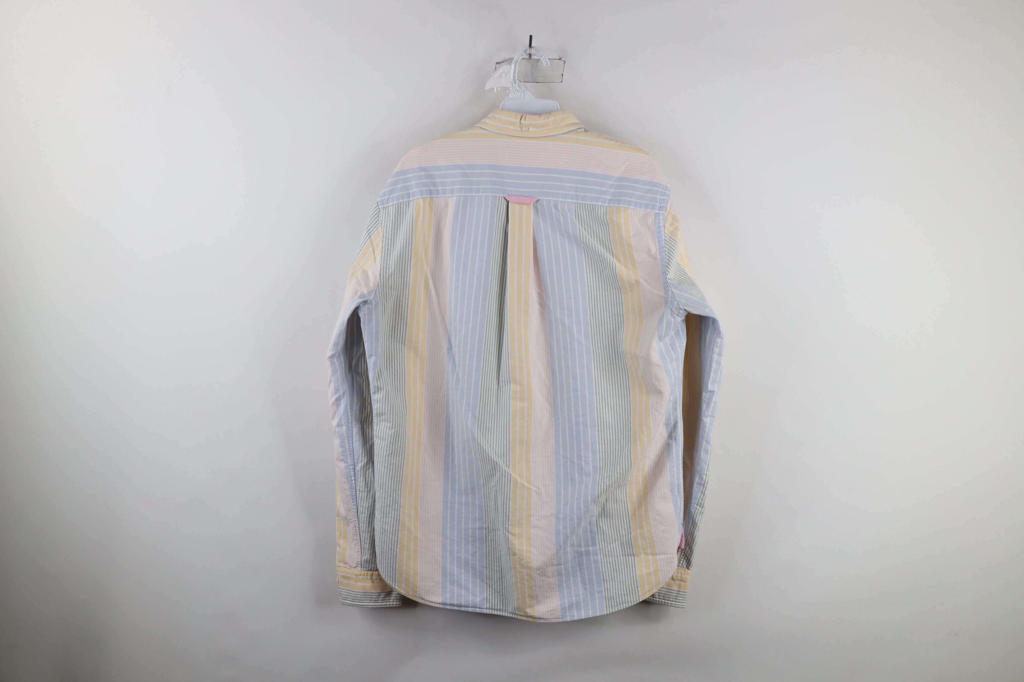 Brooks Brothers Brooks Brothers Red Fleece Pastel Striped Button Down Shirt Size US L / EU 52-54 / 3 - 9 Thumbnail
