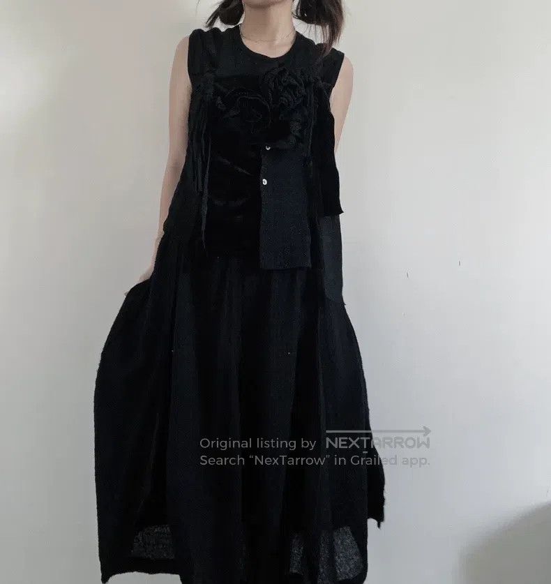 Comme des Garcons Comme Des Garcons Rosa Flower Butterfly Knot Vest Vest Size XS / US 0-2 / IT 36-38 - 2 Thumbnail