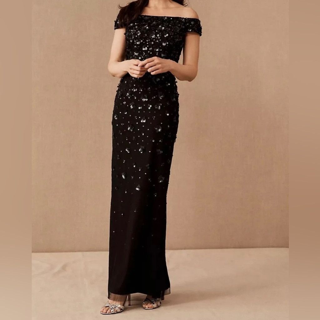 Adrianna Papell Anthropologie Bhldn Adrianna Papell Rosie Dress Size 10.H Size L / US 10 / IT 46 - 4 Thumbnail