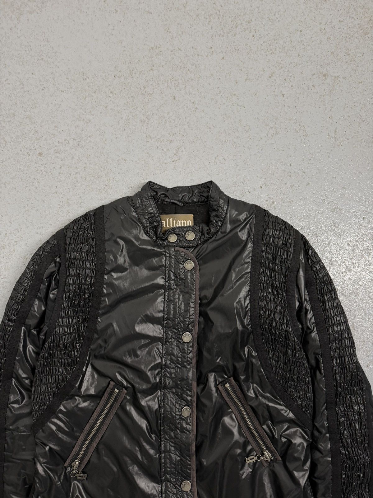 John Galliano John Galliano Glossy Insulated Jacket Size US M / EU 48-50 / 2 - 6 Thumbnail