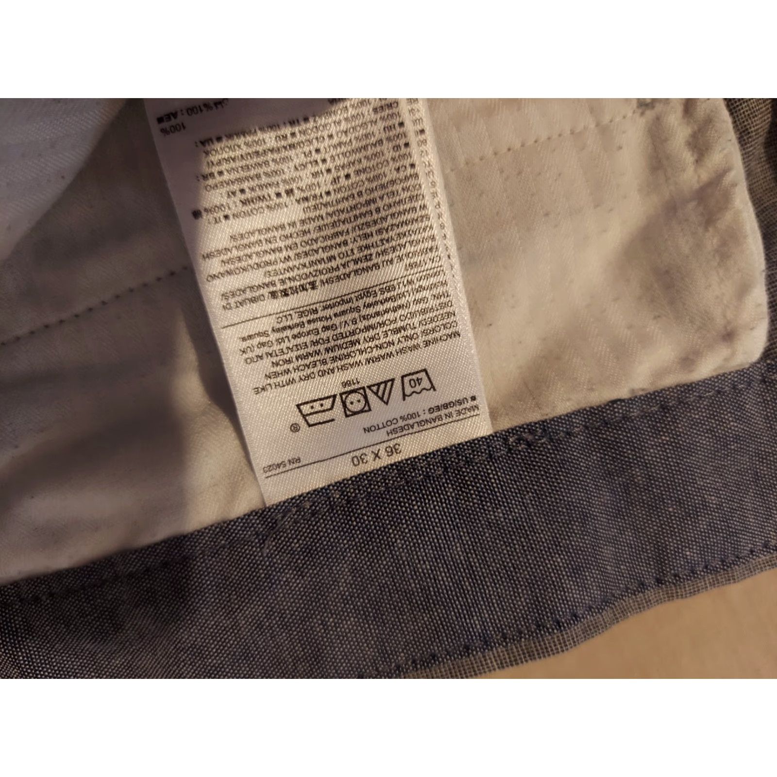 Banana Republic Banana Republic Pants Mens Chino Gray 36 Inseam 30 36x30 36x29 Dress Khaki Slack Trouser Regular Size 36 Mens Size US 36 / EU 52 - 5 Thumbnail