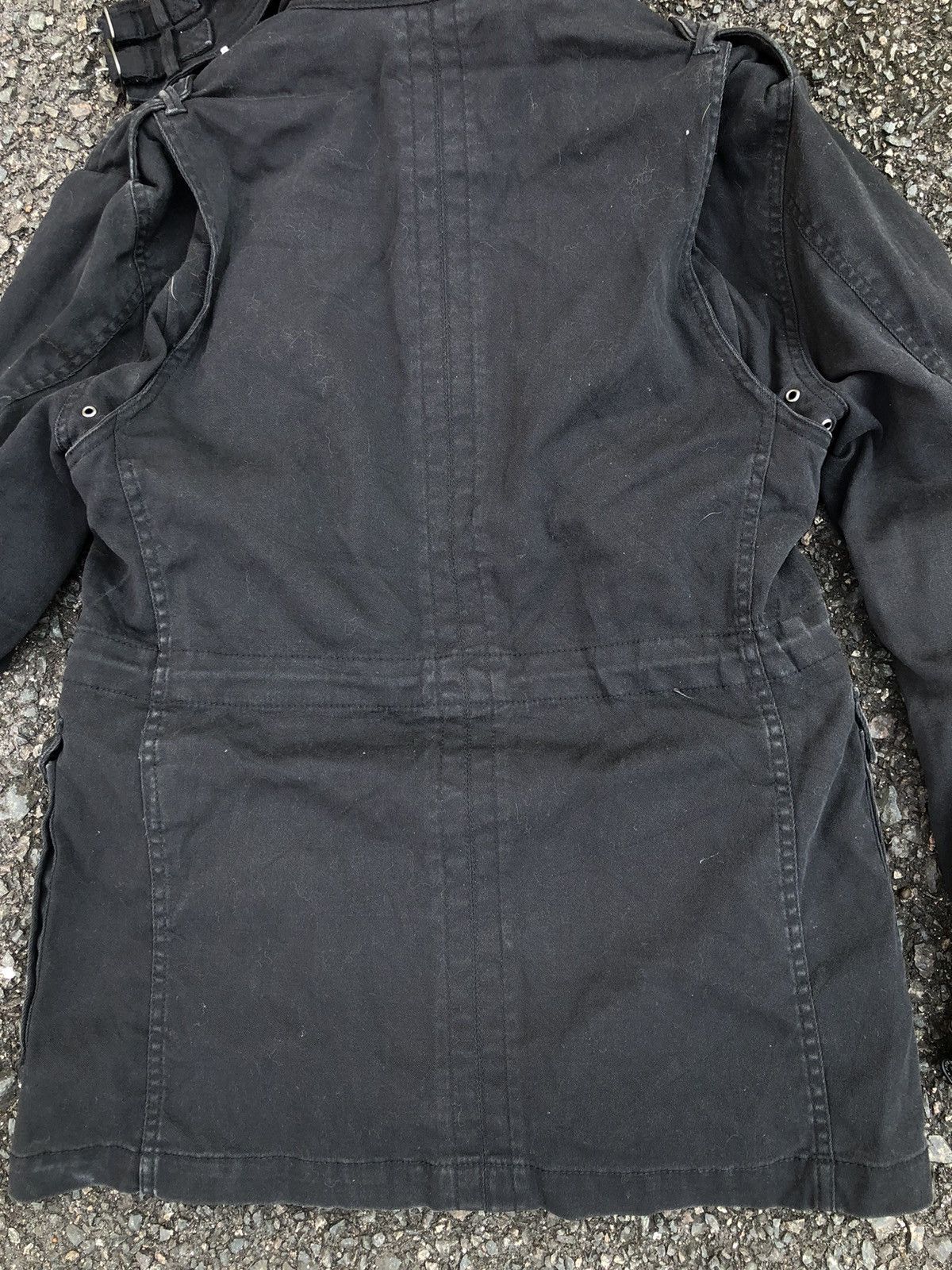 Japanese Brand × PPFM × Vintage PPFM Punk Jacket Fur Hoodie Size US M / EU 48-50 / 2 - 2 Thumbnail