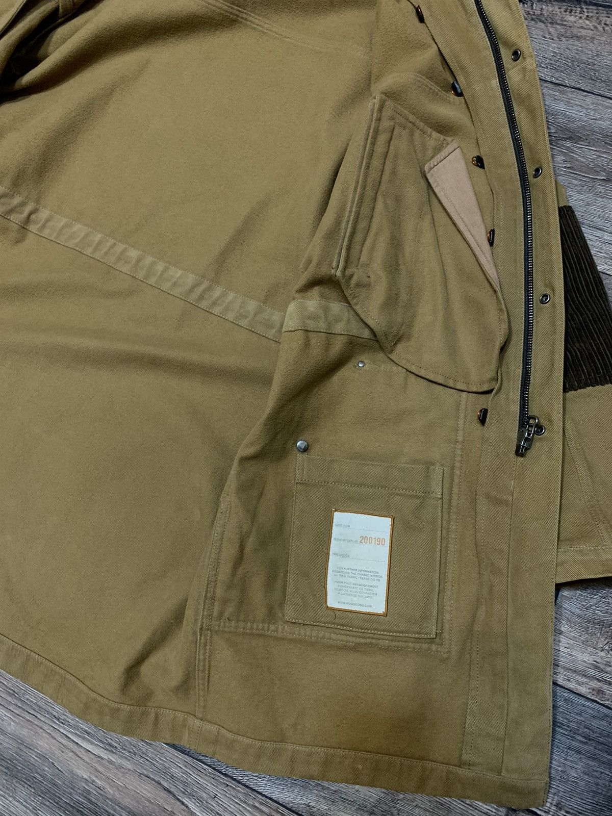 Hugo × Hugo Boss Vintage Hugo Boss Long Brown Thick Cotton Parka Jacket Size US M / EU 48-50 / 2 - 8 Thumbnail
