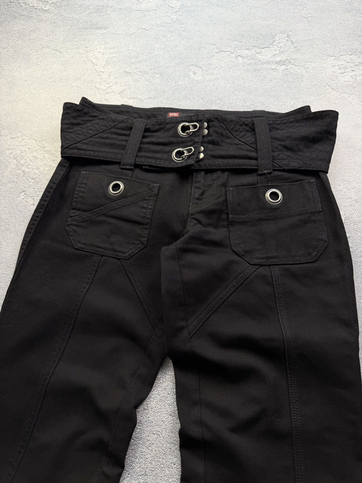 Diesel Vintage Y2K Diesel Jeans Faded Distressed Size US 27 - 2 Thumbnail