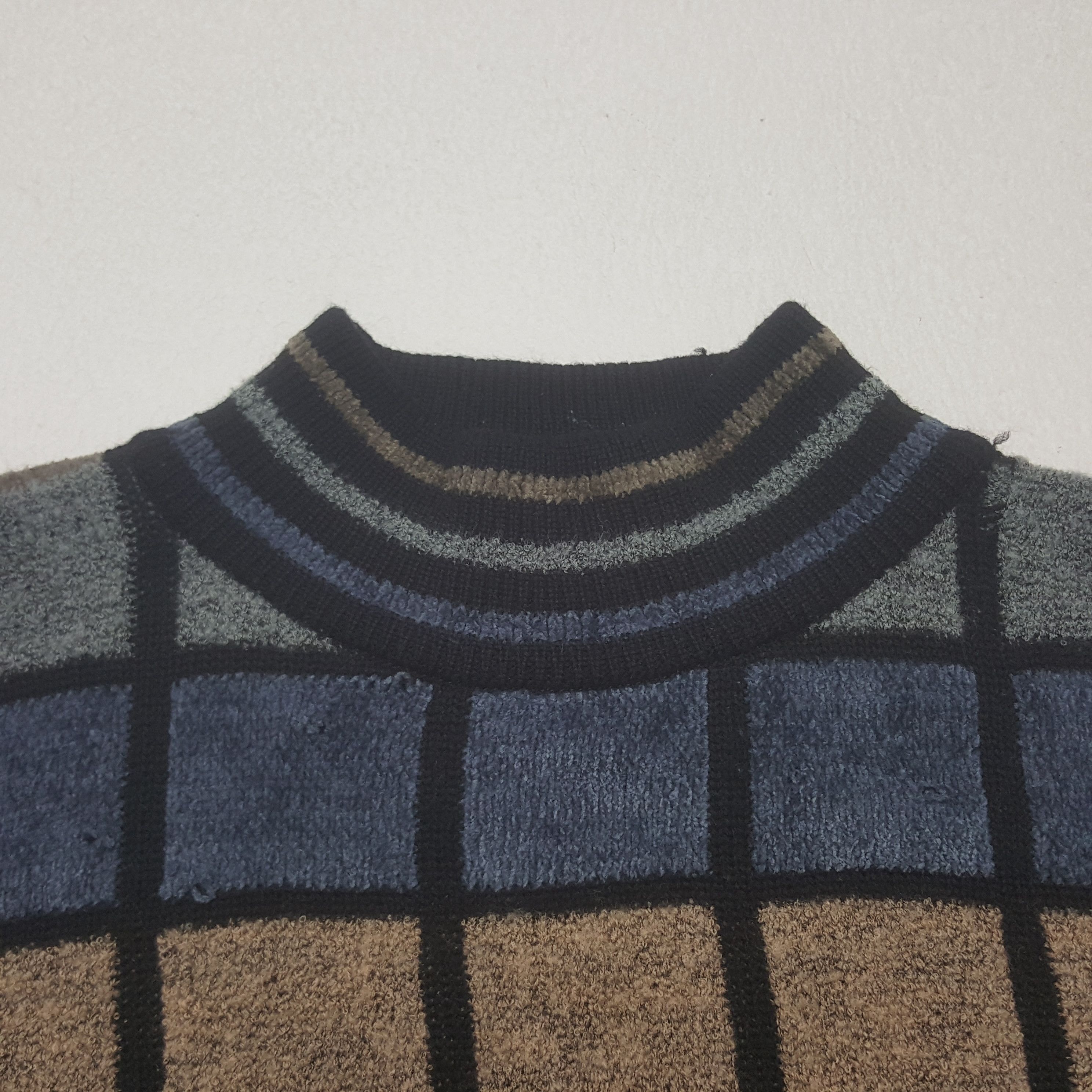 Japanese Brand Vintage RAIKA Winter Knitted Sweatshirt Size US M / EU 48-50 / 2 - 3 Thumbnail