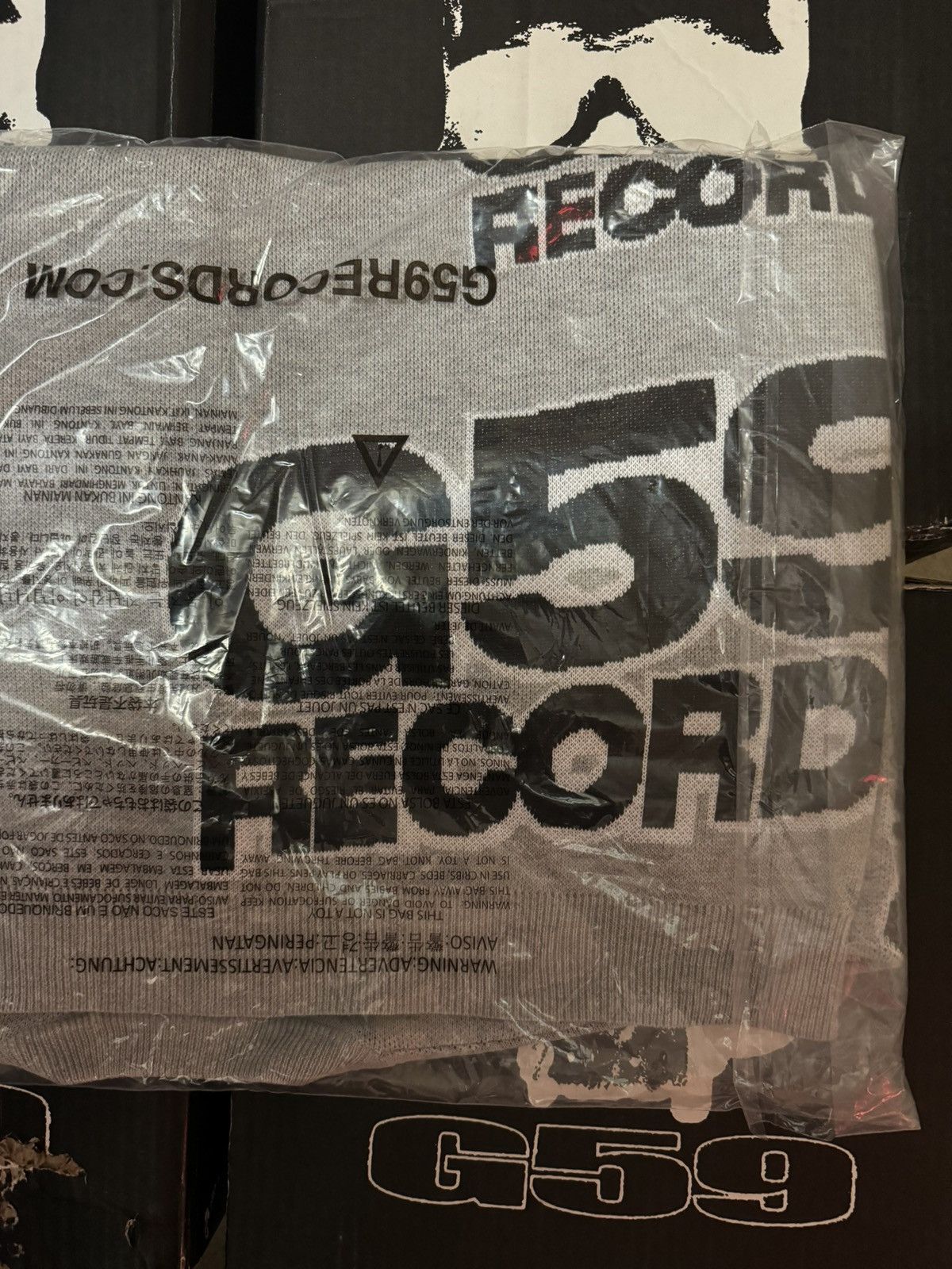 G59 Records $uicideboy$ G59 CORPORATE LOGO KNIT SWEATER XXL Size US XXL / EU 58 / 5 - 6 Thumbnail