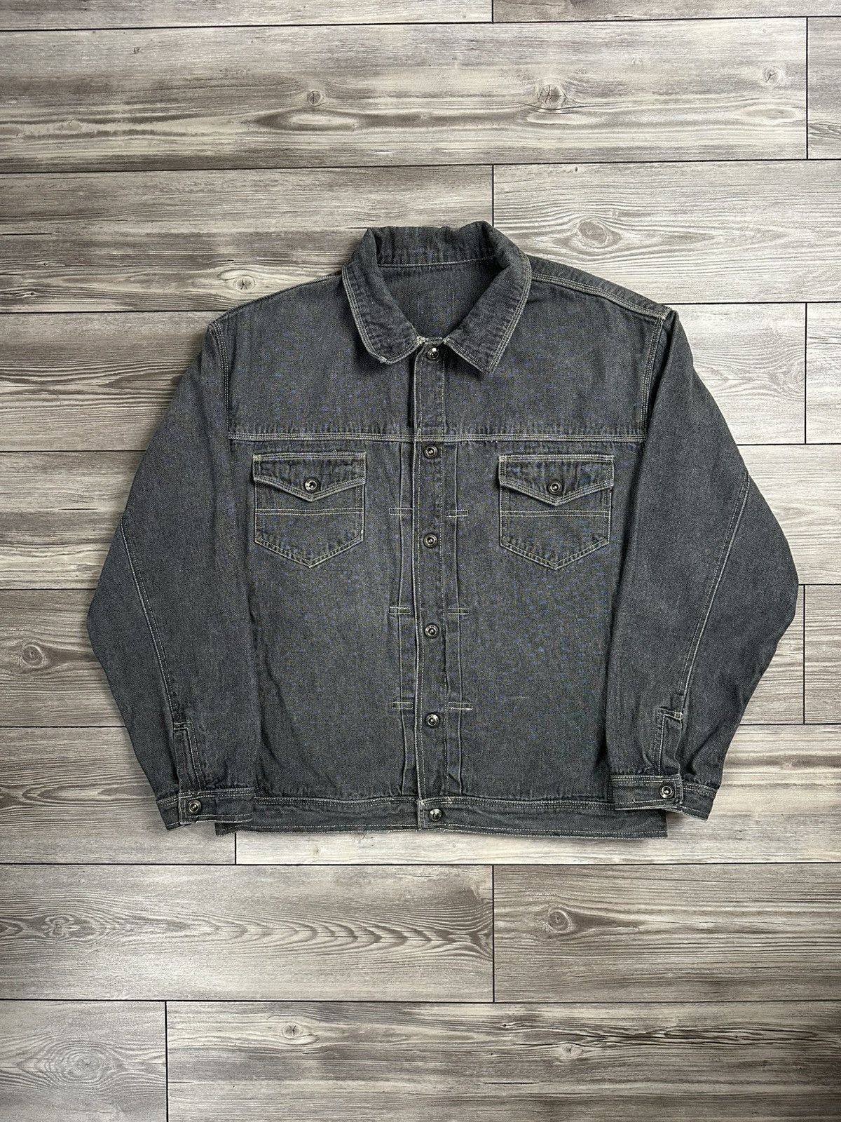Avirex × Vintage Vintage Avirex Denim Jacket Size US XXL / EU 58 / 5 - 1 Thumbnail