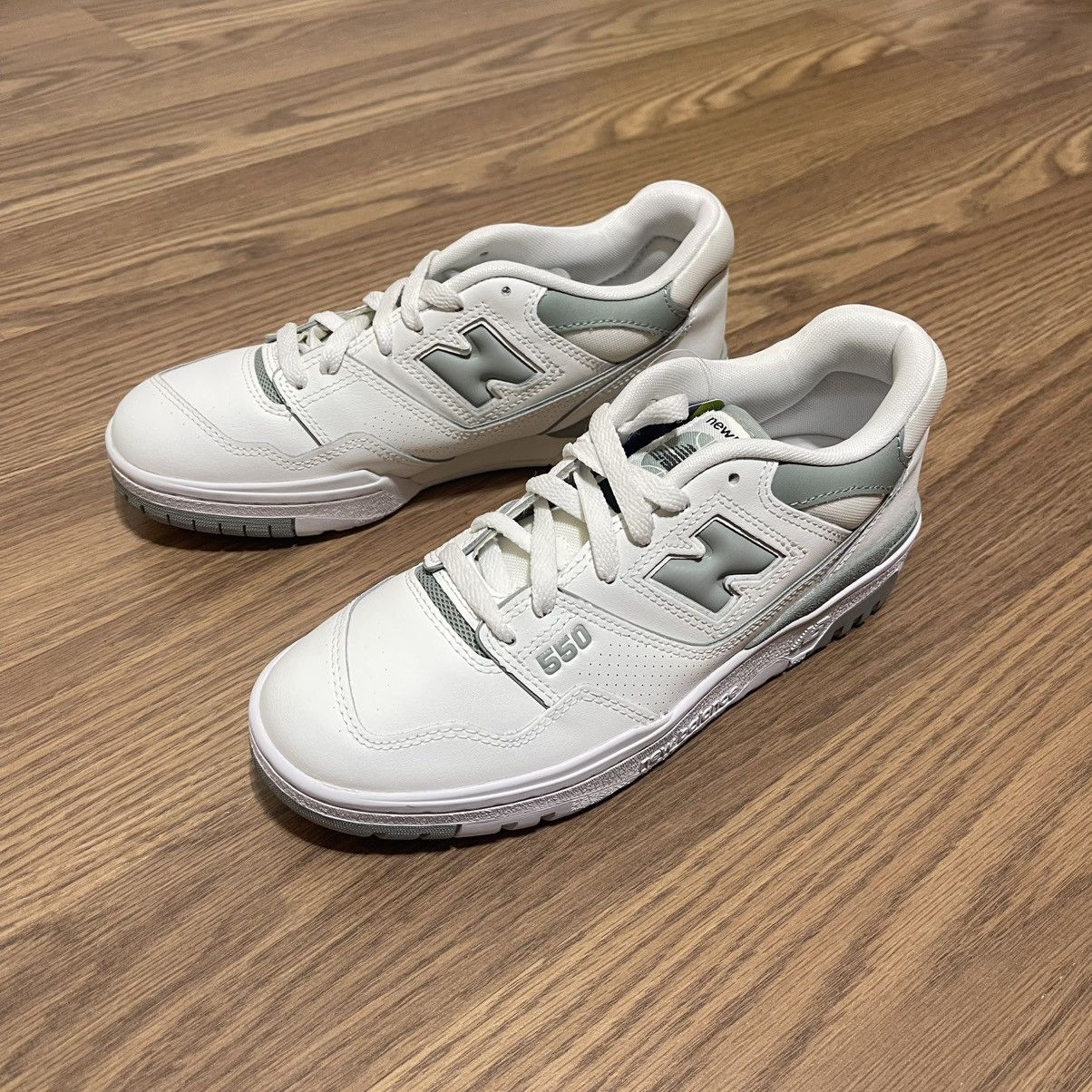 New Balance Brand new New Balance 550 White/Grey Sneaker Size US 7 / EU 40 - 7 Thumbnail