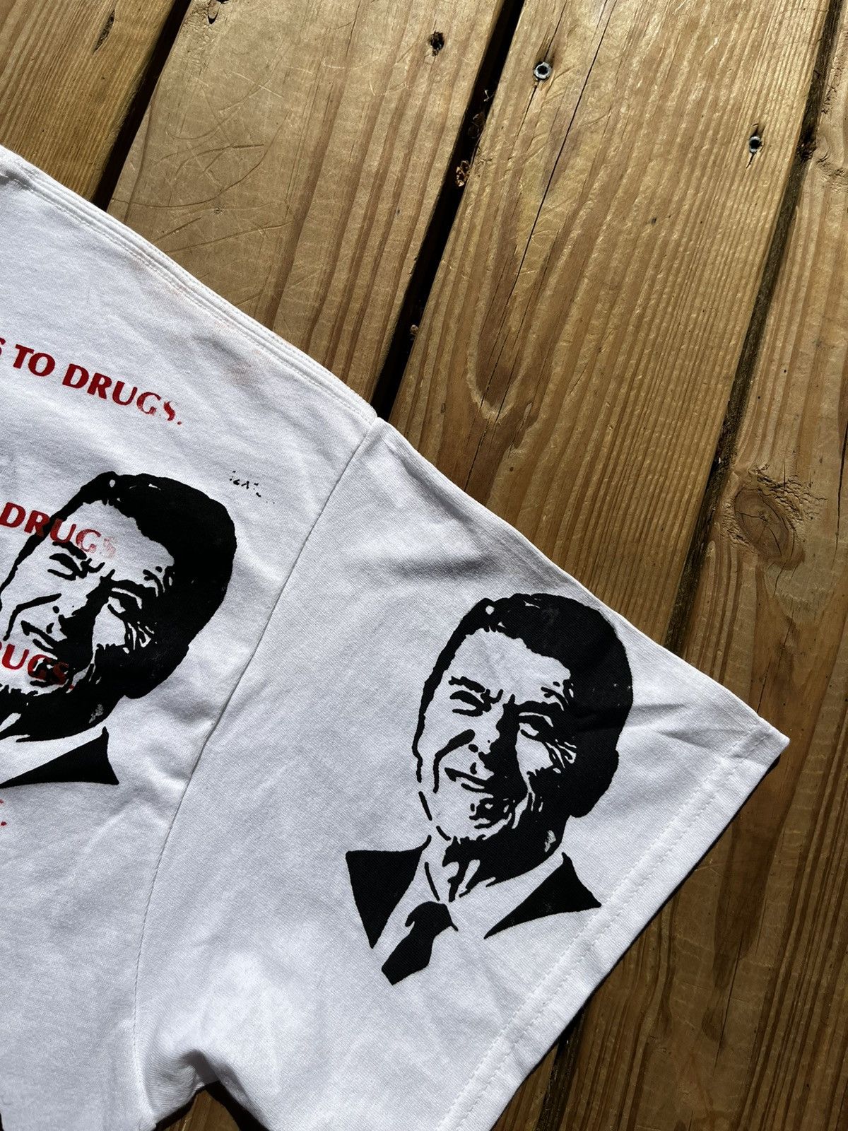 Other All Over Print Ronald Reagan We Said Yes to Drugs T-Shirt Size US XL / EU 56 / 4 - 11 Thumbnail