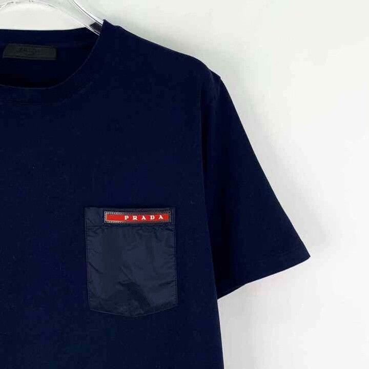Prada Prada Cotton Round Neck Short Sleeve T-shirt Size US S / EU 44-46 / 1 - 3 Thumbnail