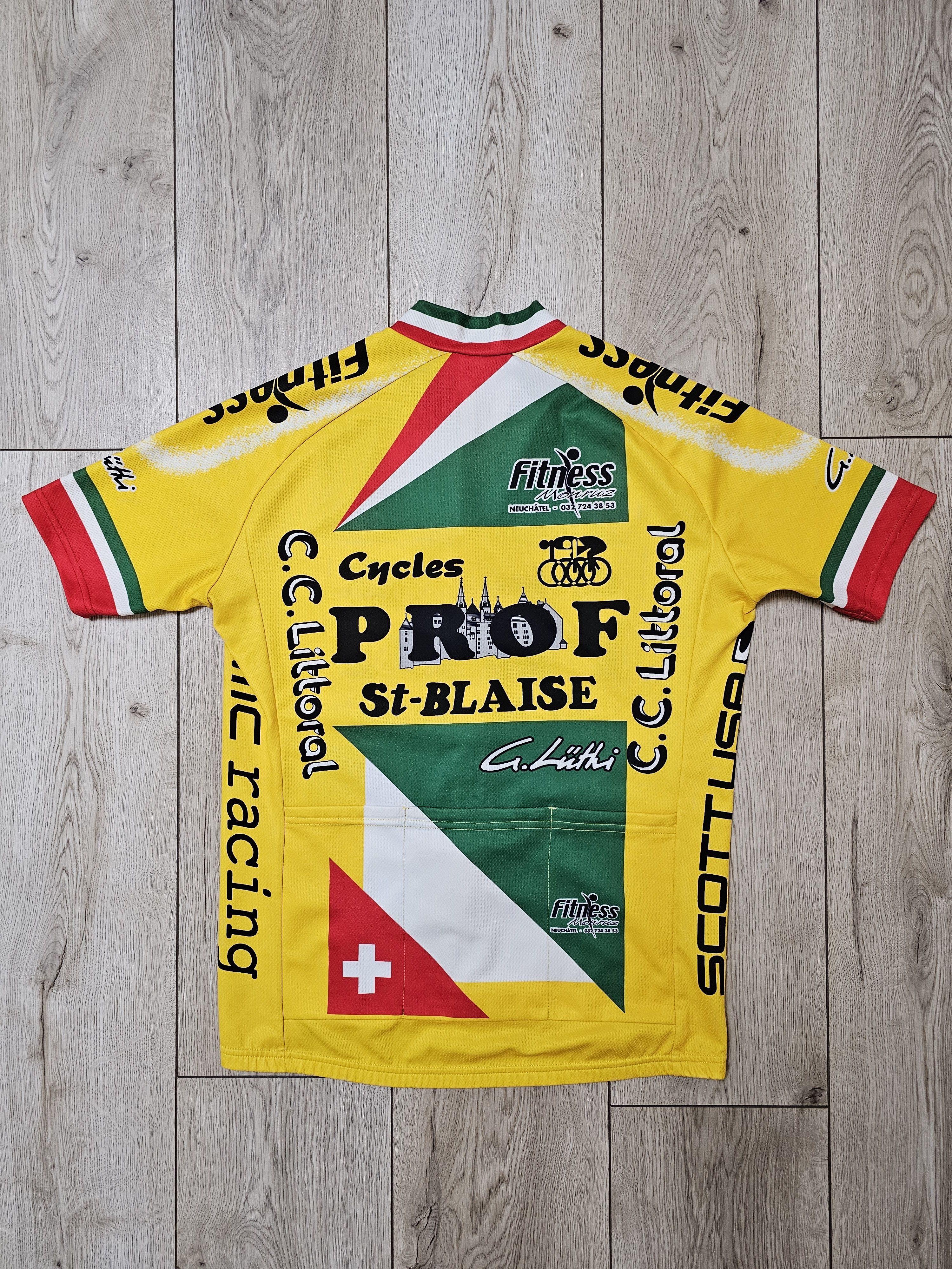 All Sport × Vintage NALINI CYCLINC JERSEY SWITZERLAND VELO TEAM PROF SHIRT Size US M / EU 48-50 / 2 - 2 Thumbnail
