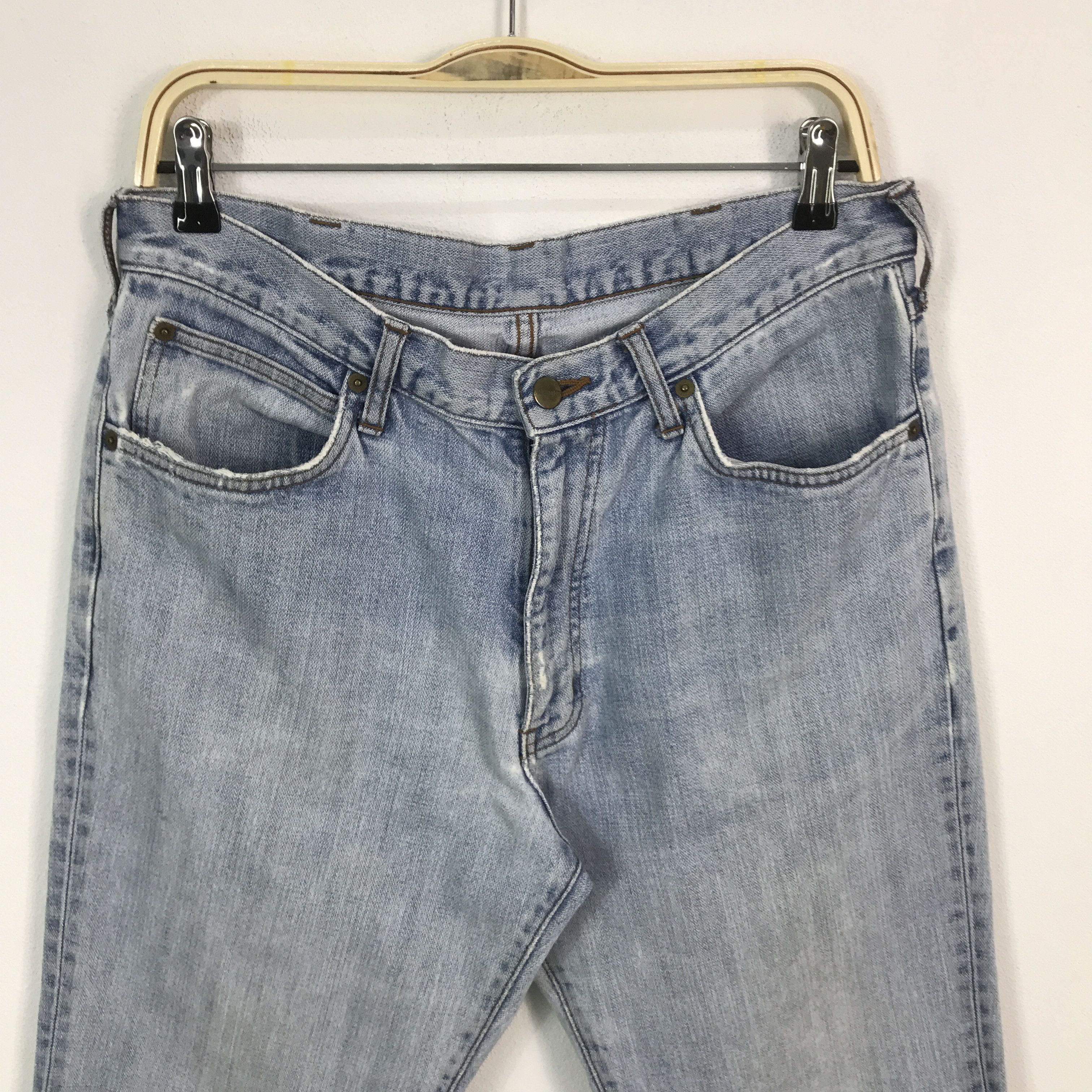 Wrangler wrangler baggy light wash jeans denim pants Size US 32 / EU 48 - 3 Thumbnail