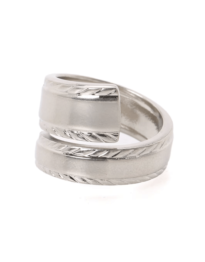 Yohji Yamamoto Yohji Yamamoto ALLOY RING STRAIGHT US 6.5 Size ONE SIZE - 1 Thumbnail