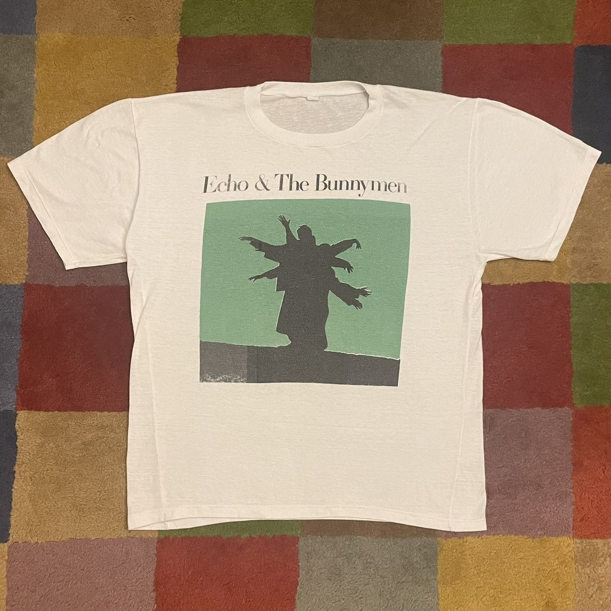 Band Tees Ultra rare 1987 Vintage Echo and the Bunnymen Band Tee Size US L / EU 52-54 / 3 - 1 Thumbnail