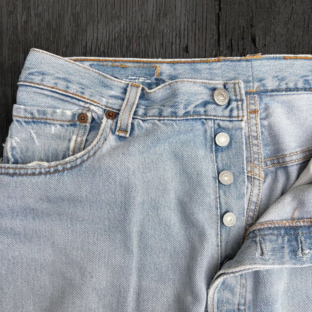 Levi's Levi’s 1990 90s Vintage 501 USA Made W32 L28 Denim Jeans Size US 32 / EU 48 - 5 Thumbnail
