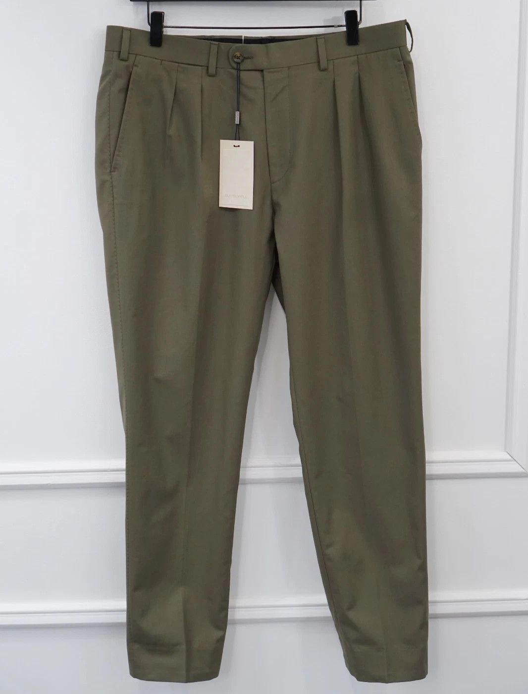 Suitsupply Men Suitsupply Pants Loro Piana Fabrics Stretch Khaki US40S Size 40S - 1 Thumbnail