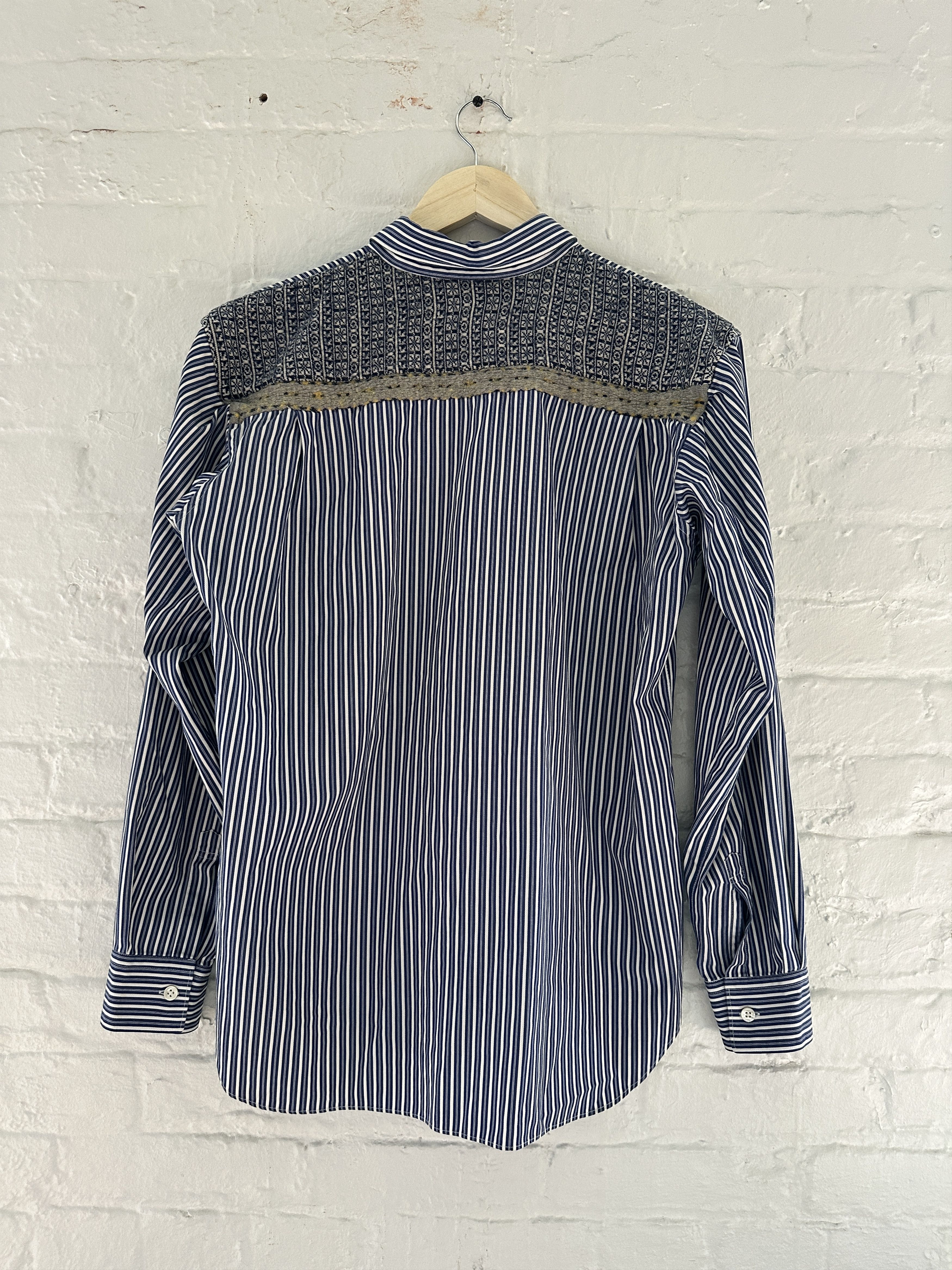 Comme des Garcons Comme des Garcons SHIRT Striped Button Shirt Size US S / EU 44-46 / 1 - 3 Thumbnail