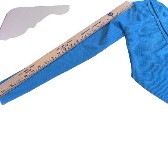 PrettyLittleThing Pretty Little Thing Blue One Shoulder Long Sleeve Top S 4 Size S / US 4 / IT 40 - 8 Thumbnail