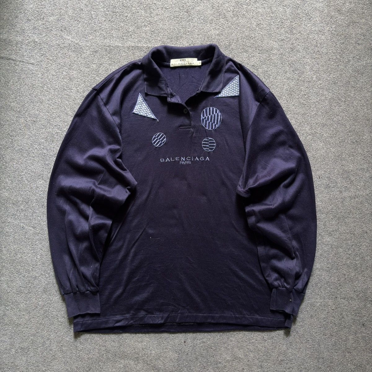 Balenciaga Balenciaga golf Long-sleeved T-shirt Size US XXS / EU 40 - 1 Thumbnail
