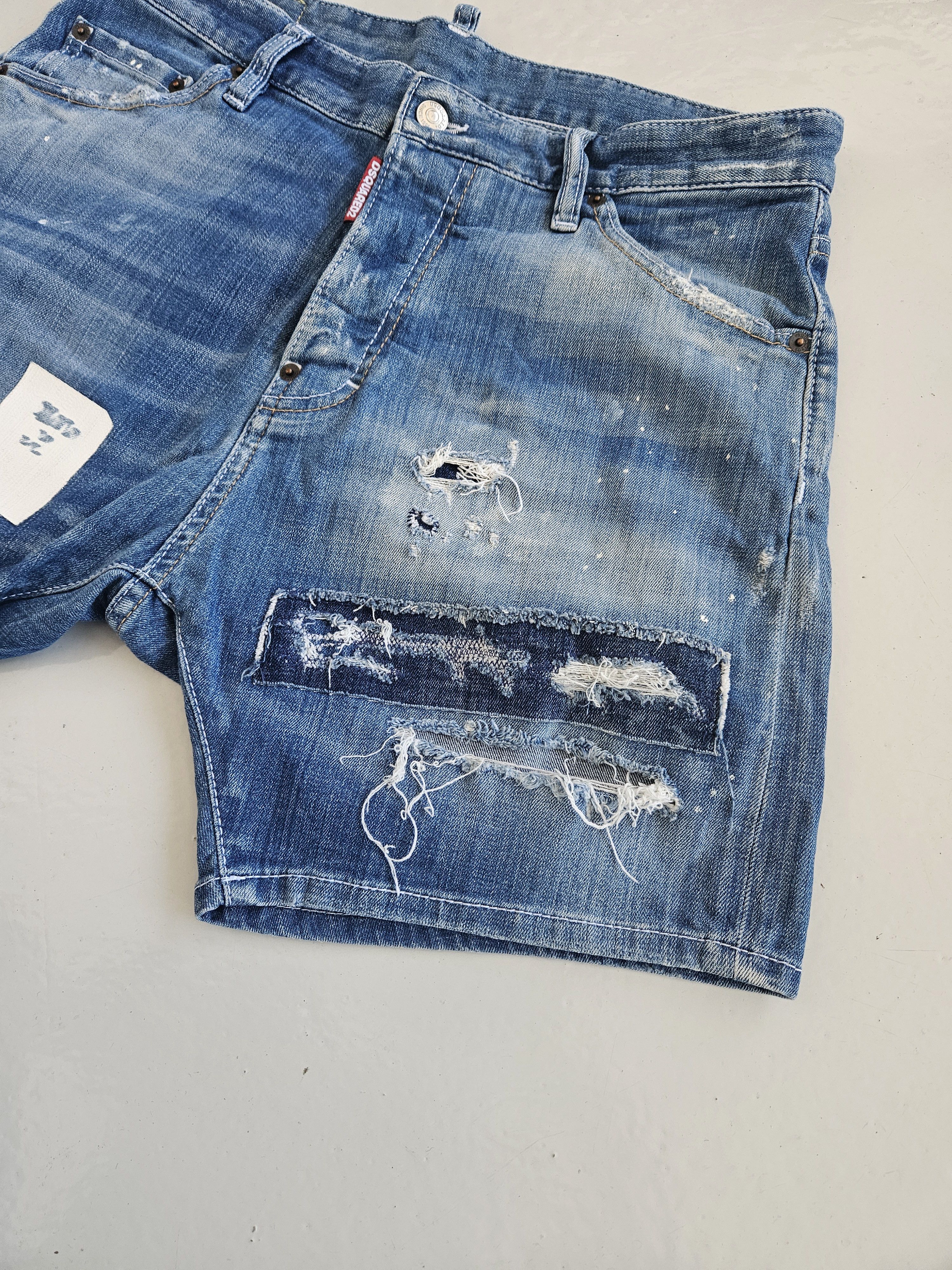 Dsquared2 Dsquared2 square crotch short distressed denim Size US 32 / EU 48 - 5 Thumbnail