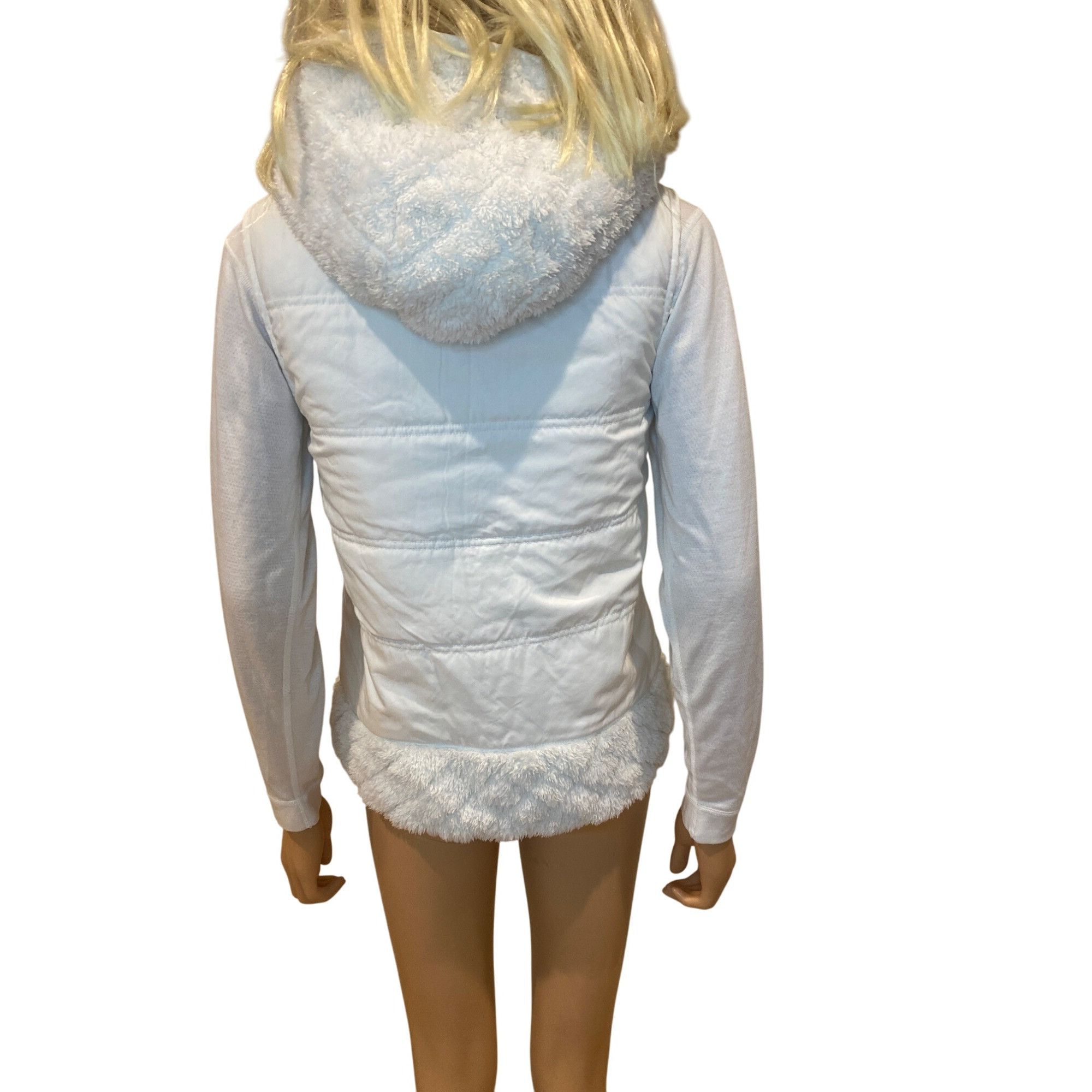 Patagonia PATAGONIA Women's S Los Gatos Reversible Hooded Fleece Vest Size S / US 4 / IT 40 - 2 Thumbnail