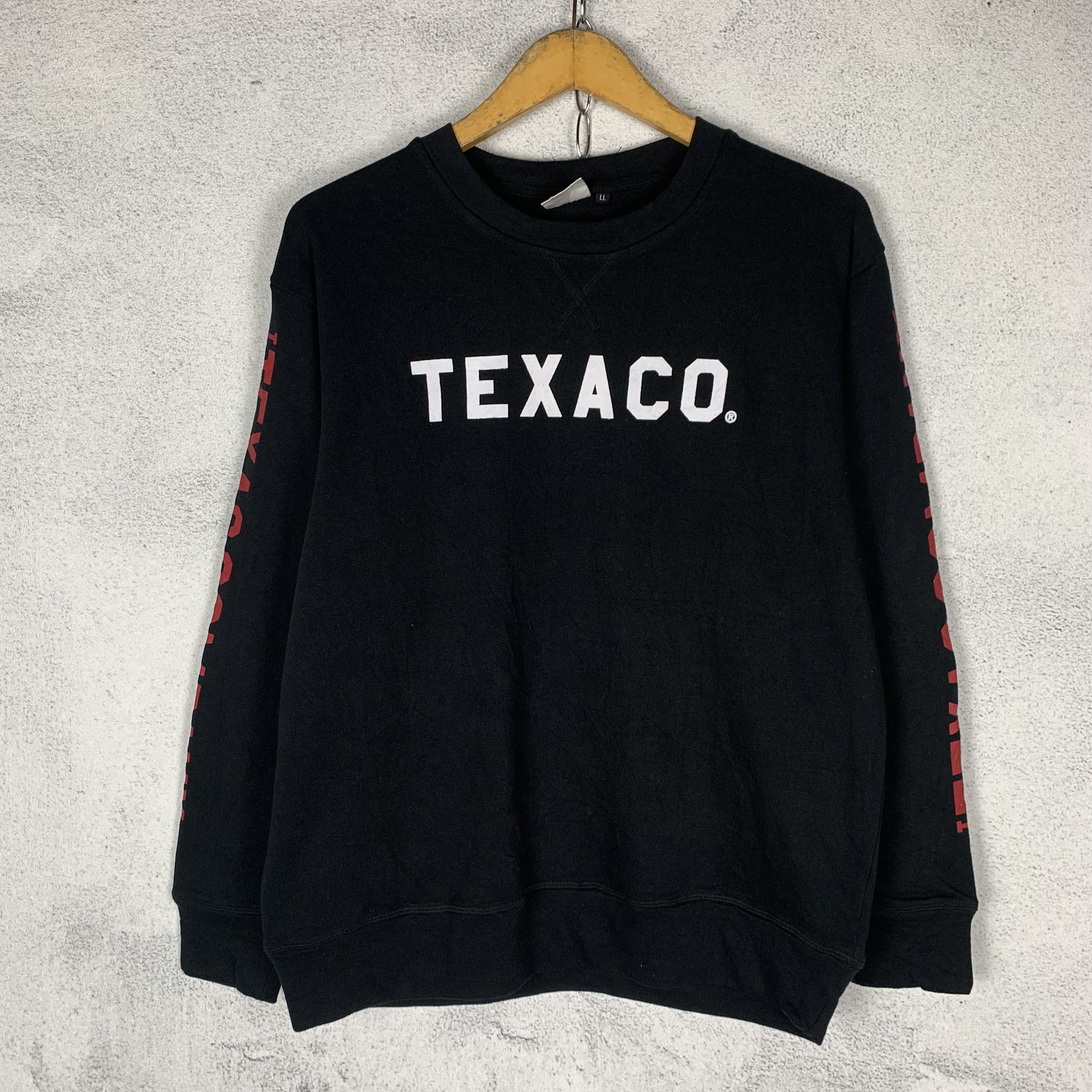 Vintage Texaco Texas Company Sweatshirt Crewneck Size US M / EU 48-50 / 2 - 2 Thumbnail