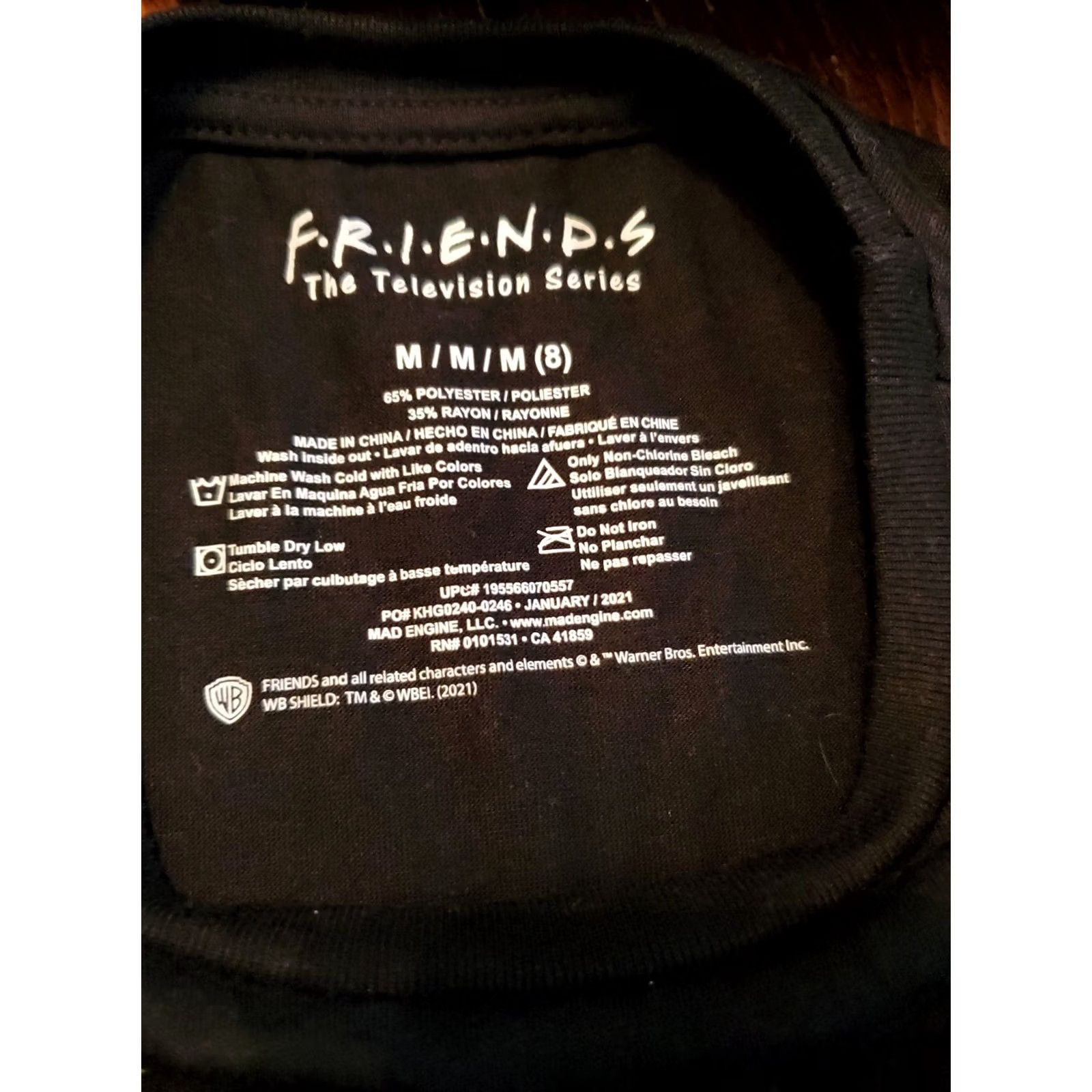 Vintage Friends TV Show Logo Shirt Size Girls Medium Love Size M / US 6-8 / IT 42-44 - 2 Thumbnail