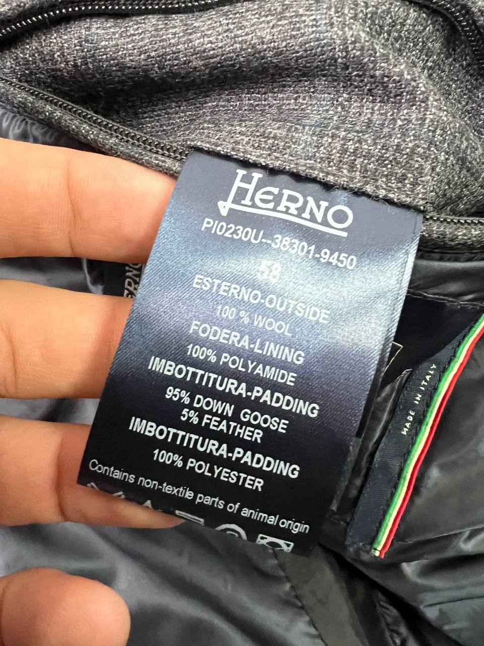 Herno Herno Wool Down jacket Loro Piana style Size US XXL / EU 58 / 5 - 13 Thumbnail