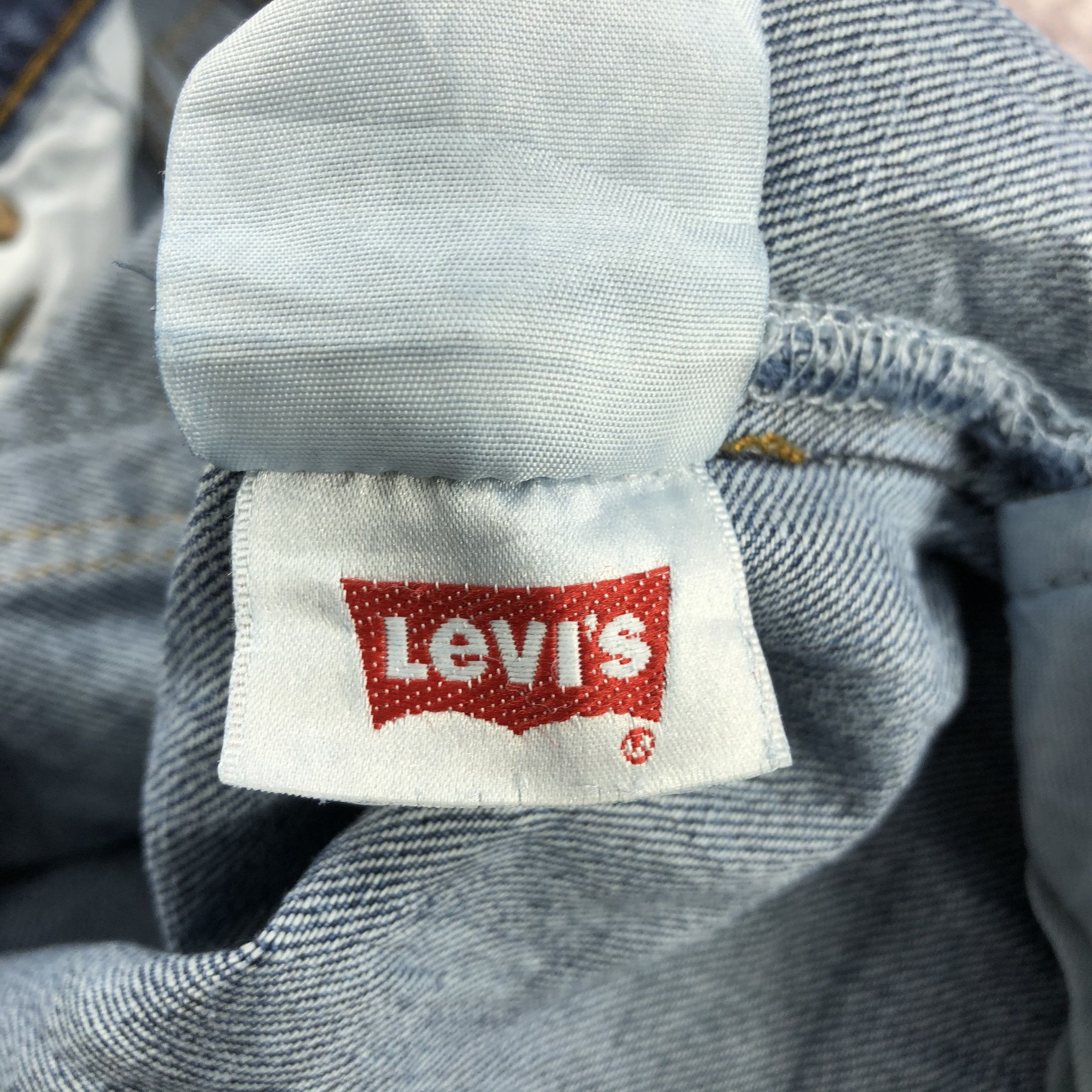 Levi's × Vintage 90s Vintage Blue Wash Levis 501 Jeans-JM2219 Size US 37 - 16 Thumbnail