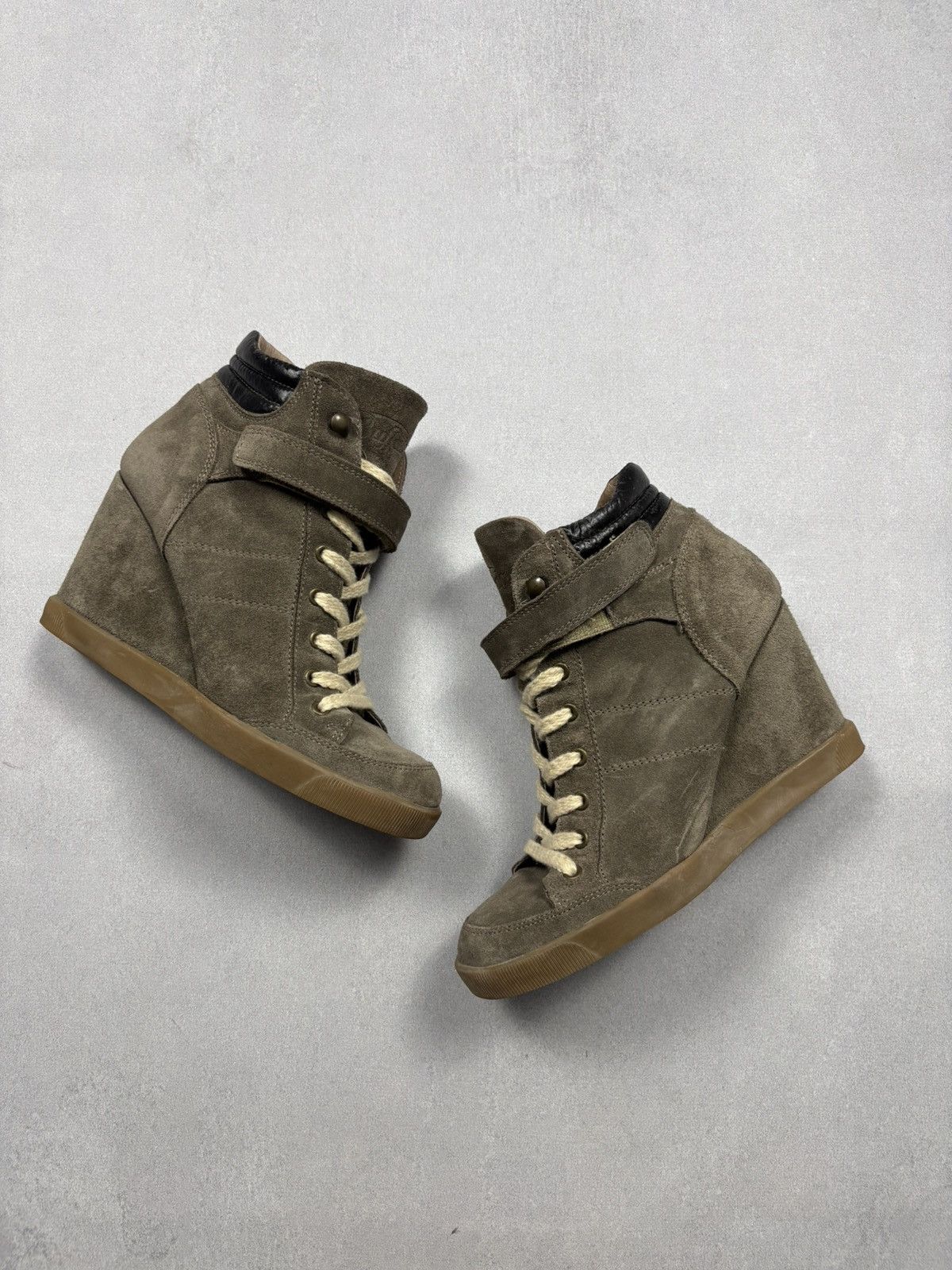 Buffalo Platform Wedge Shoes Isabel Marant Style Grunge Y2K