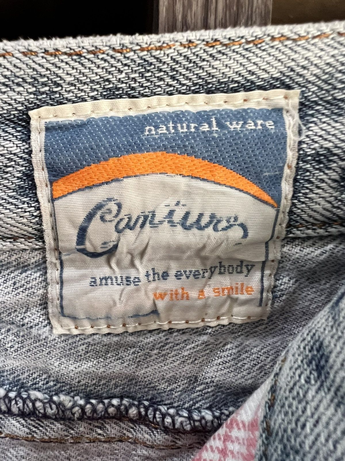 Japanese Brand 🔥Cantwo Patchwork Distressed Denim Size US 31 - 11 Thumbnail