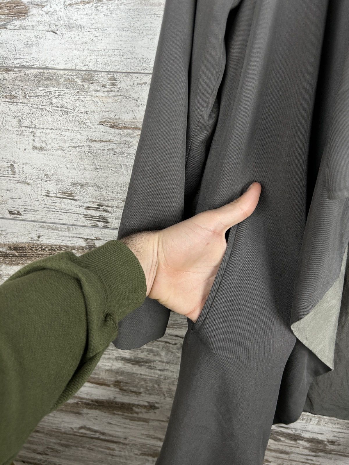 Allsaints × Japanese Brand Women’s AllSaints IONA COAT jacket trench luxury grey Size XS / US 0-2 / IT 36-38 - 9 Thumbnail