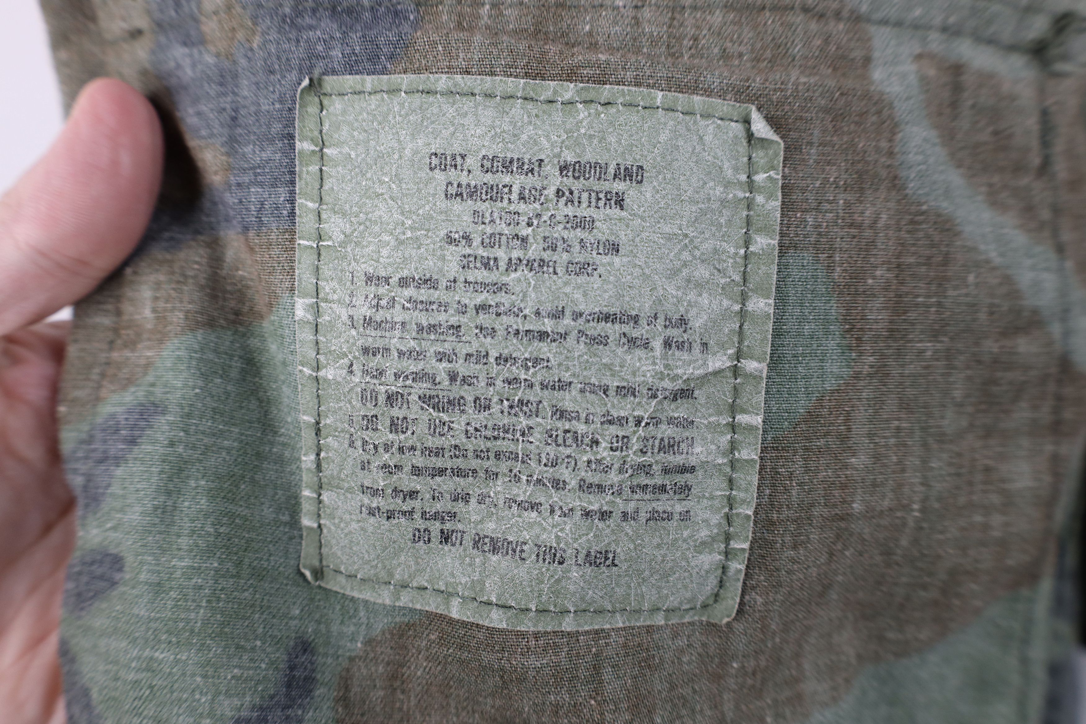 Vintage Vintage 80s Military Camouflage Combat Jacket Coat USA Size US M / EU 48-50 / 2 - 10 Thumbnail