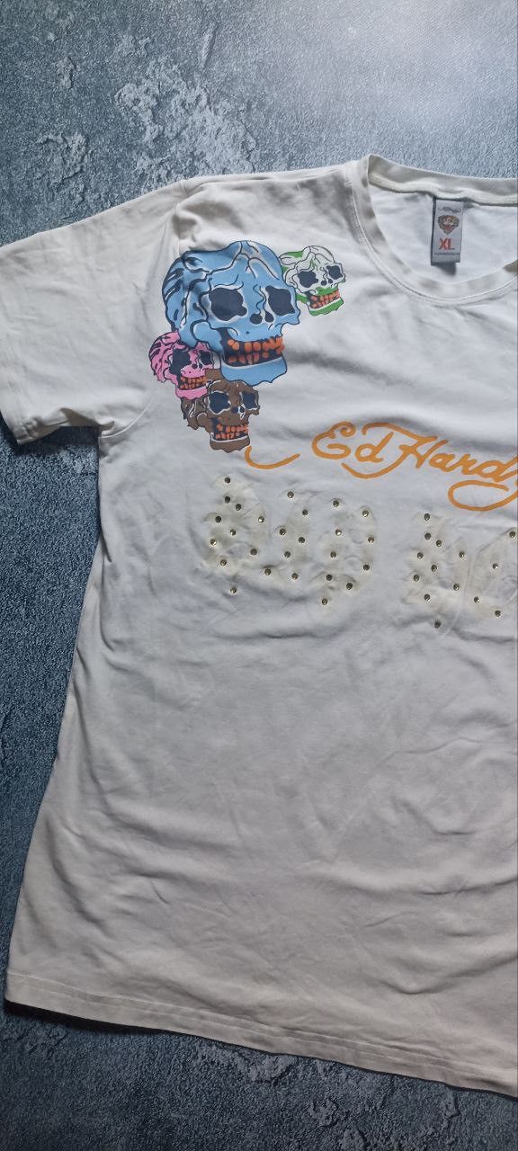 Ed Hardy Vintage Ed Hardy Christian Audigier Y2K T Shirt Size XL / US 12-14 / IT 48-50 - 4 Thumbnail