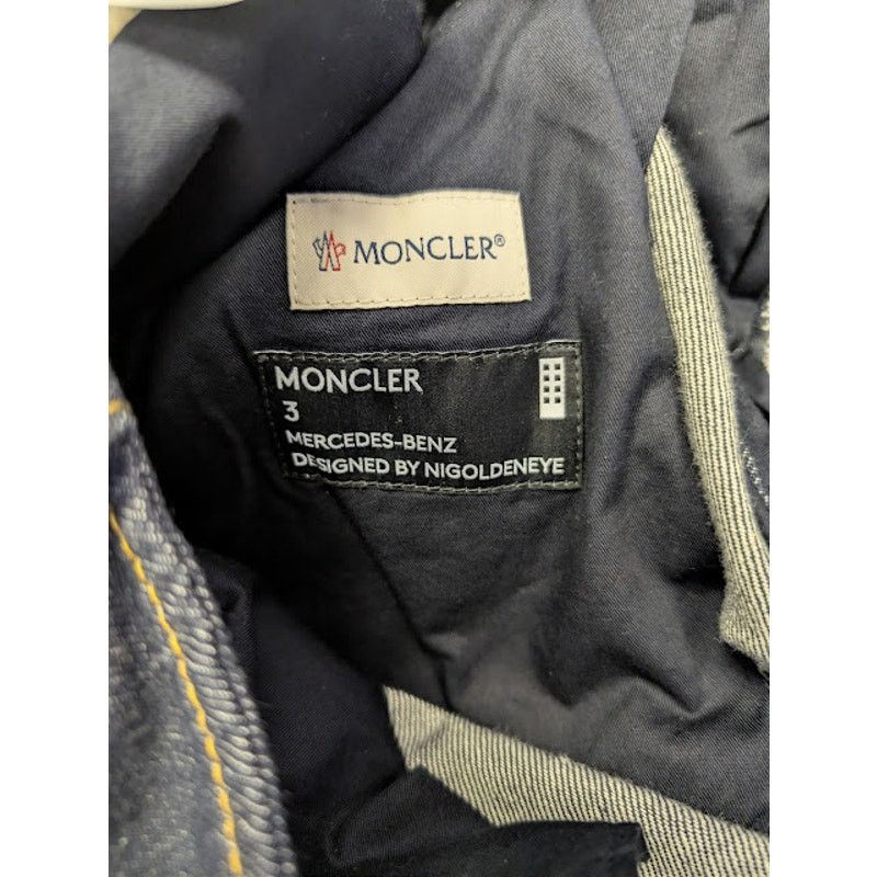 Moncler o1rshd1 Nigo Paneled Denim Pants in Blue Size US 36 / EU 52 - 22 Thumbnail