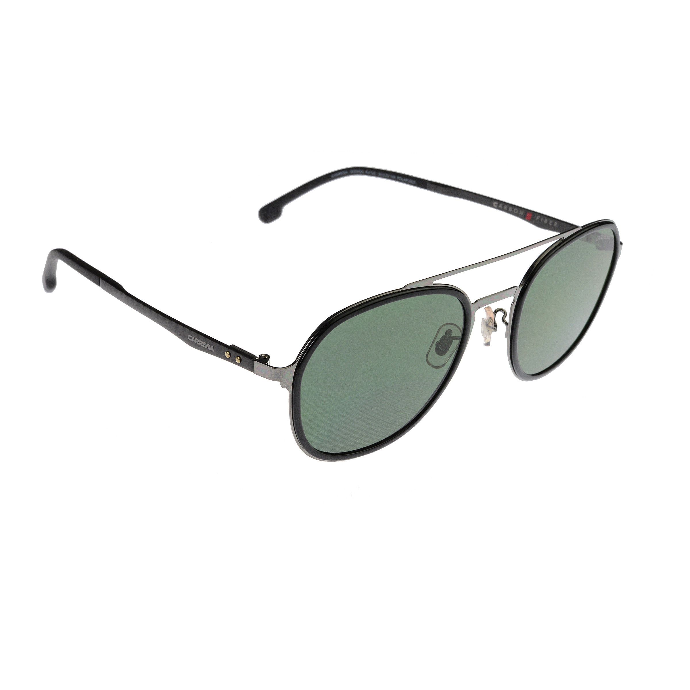 Carrera Carrera '00s Black & Silver Polarized Aviator Sunglasses Size ONE SIZE - 3 Thumbnail