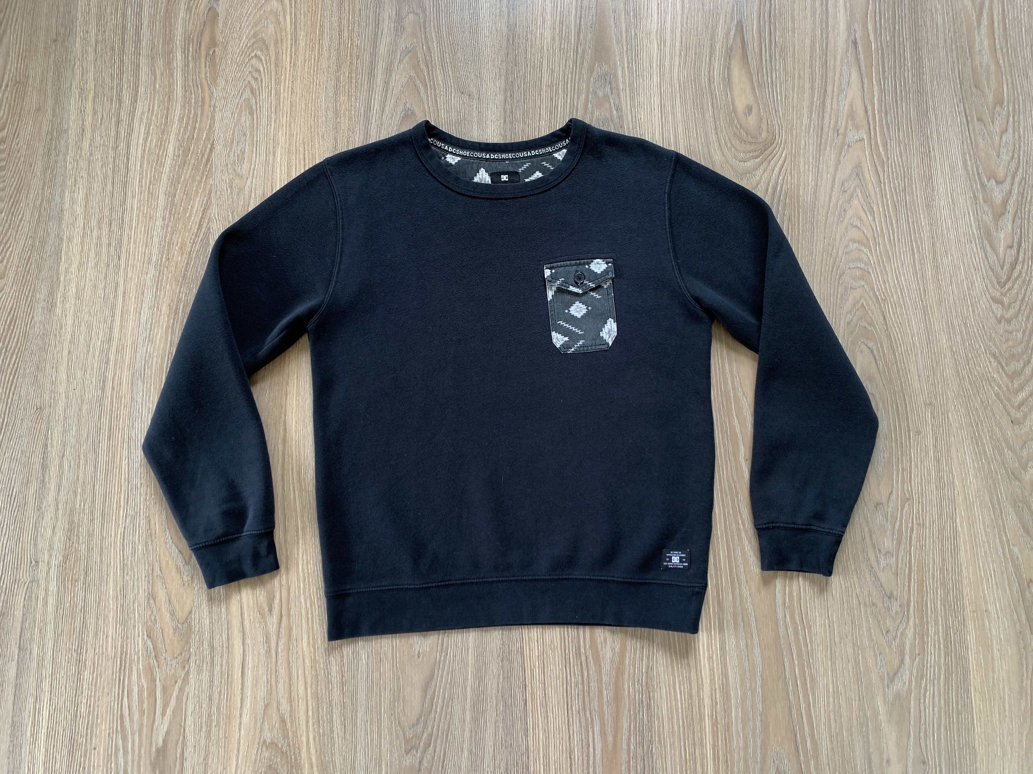 DC × Vintage DC Shoes Vintage Sweatshirt Size US S / EU 44-46 / 1 - 1 Thumbnail
