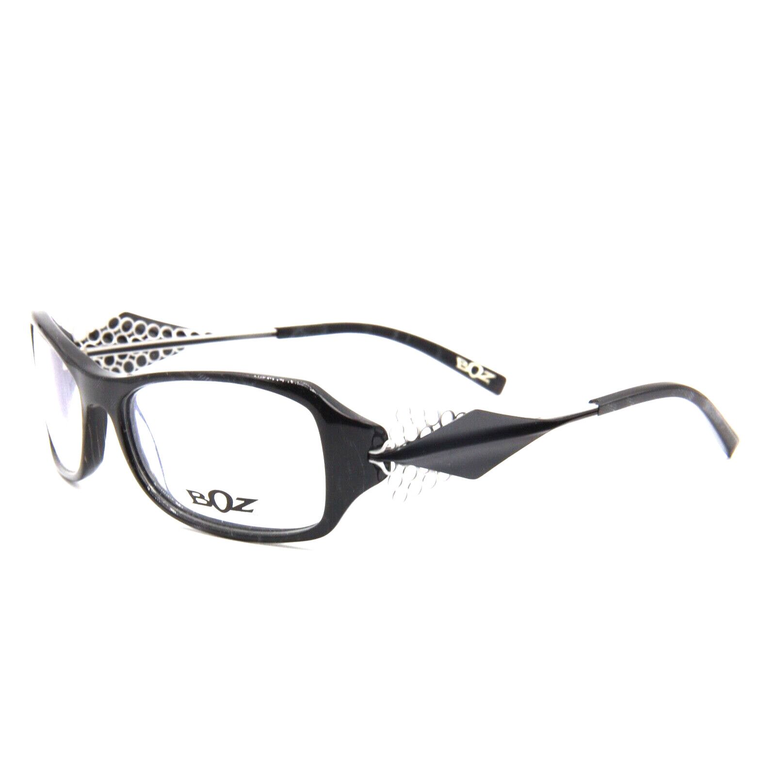 J.F. REY BOZ NUTS 0505 BLACK EYEGLASSES FRAME RX 54-15 FRANCE Size ONE SIZE - 1 Thumbnail