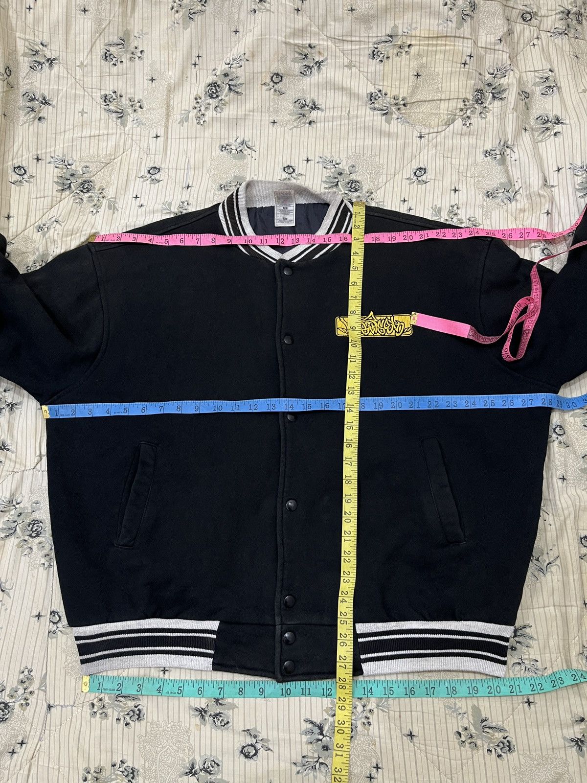 Vintage (Wwww)🔥🔥HYPE RAPPER HIP HOP GRAFFITI VARSITY JACKET Size US L / EU 52-54 / 3 - 14 Thumbnail