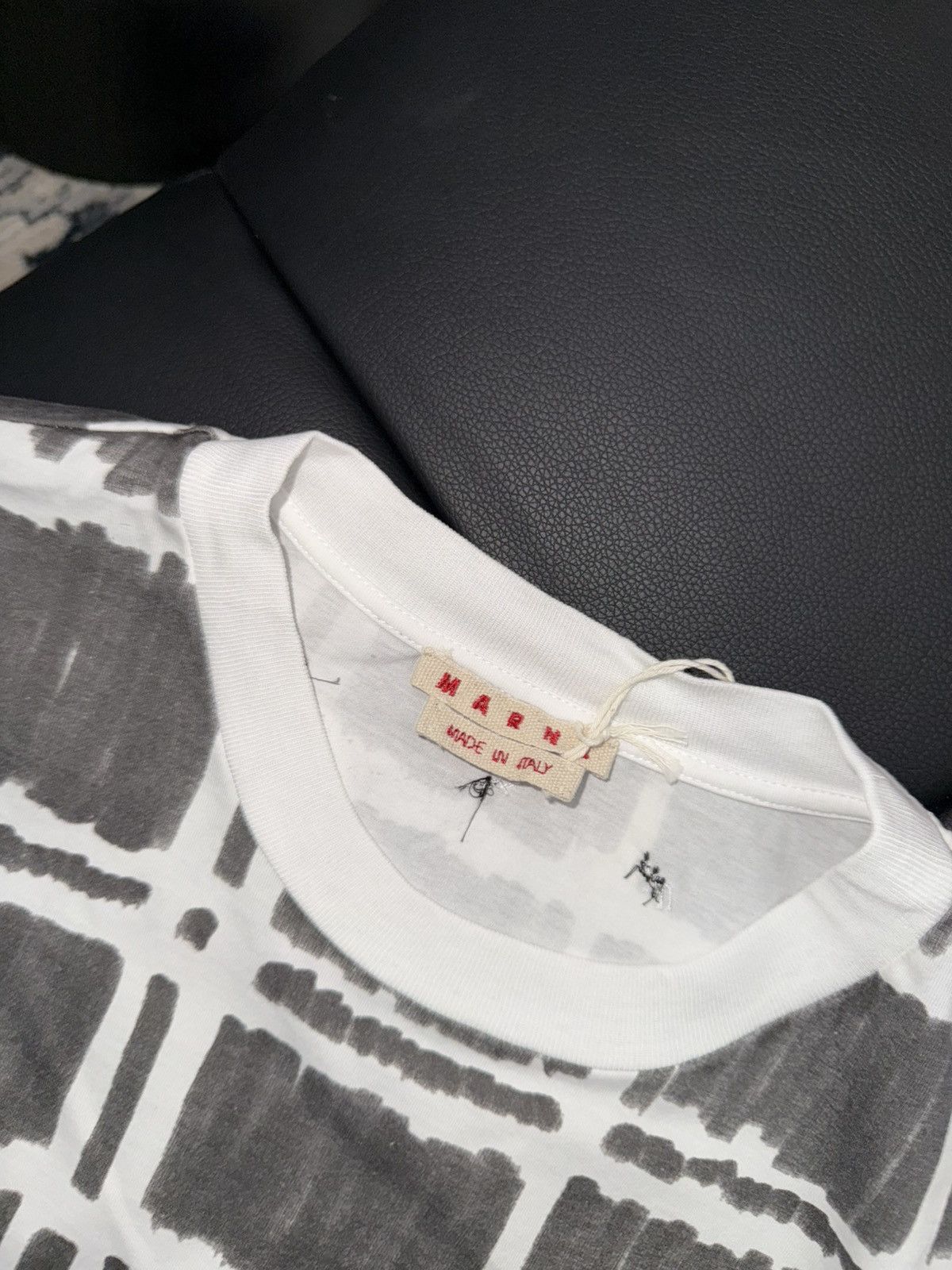 Marni Marni logo pattern t shirt Size US M / EU 48-50 / 2 - 4 Thumbnail