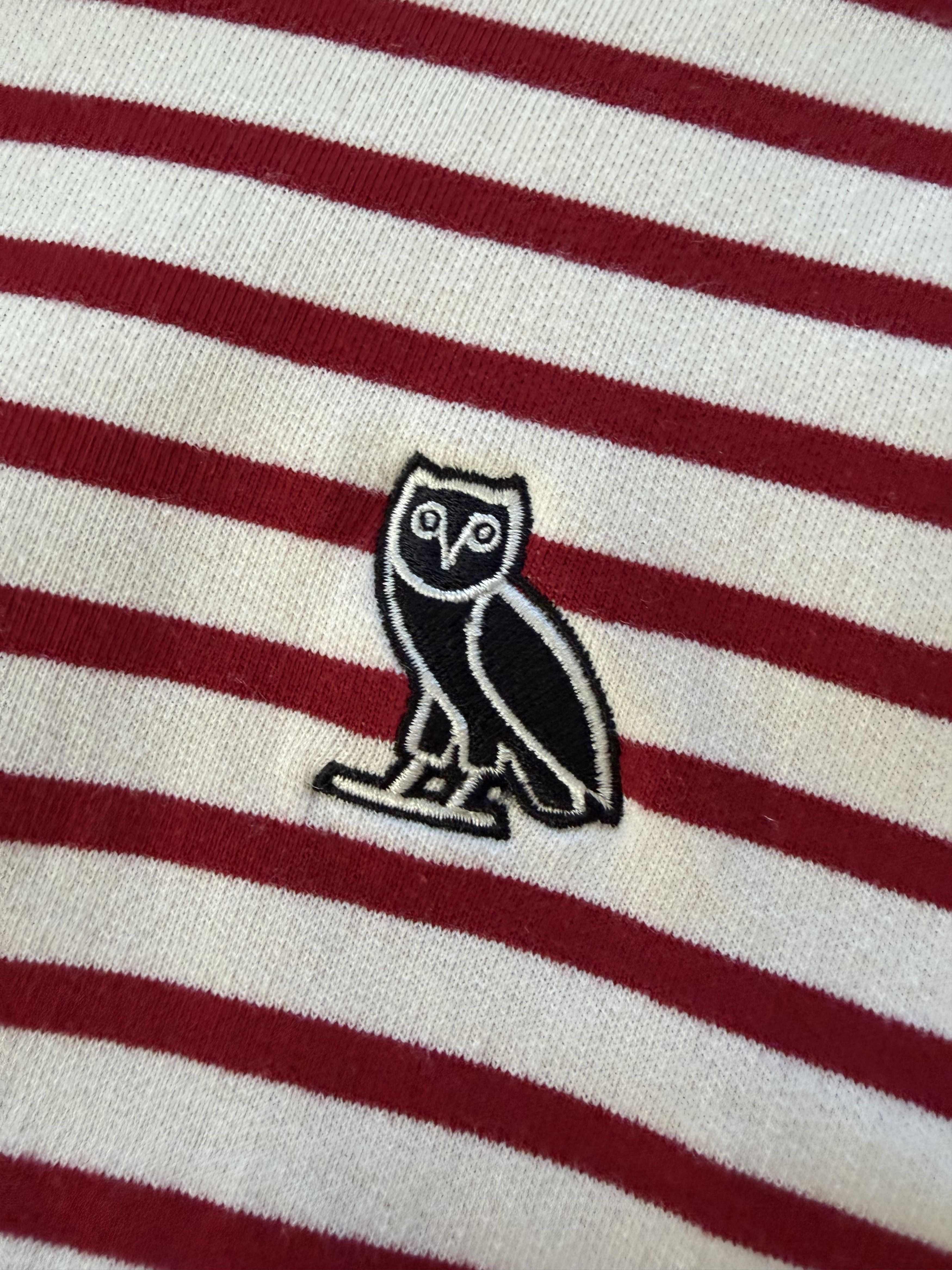 October's Very Own OVO Classic Logo Striped Crewneck Size Small Size US M / EU 48-50 / 2 - 2 Thumbnail