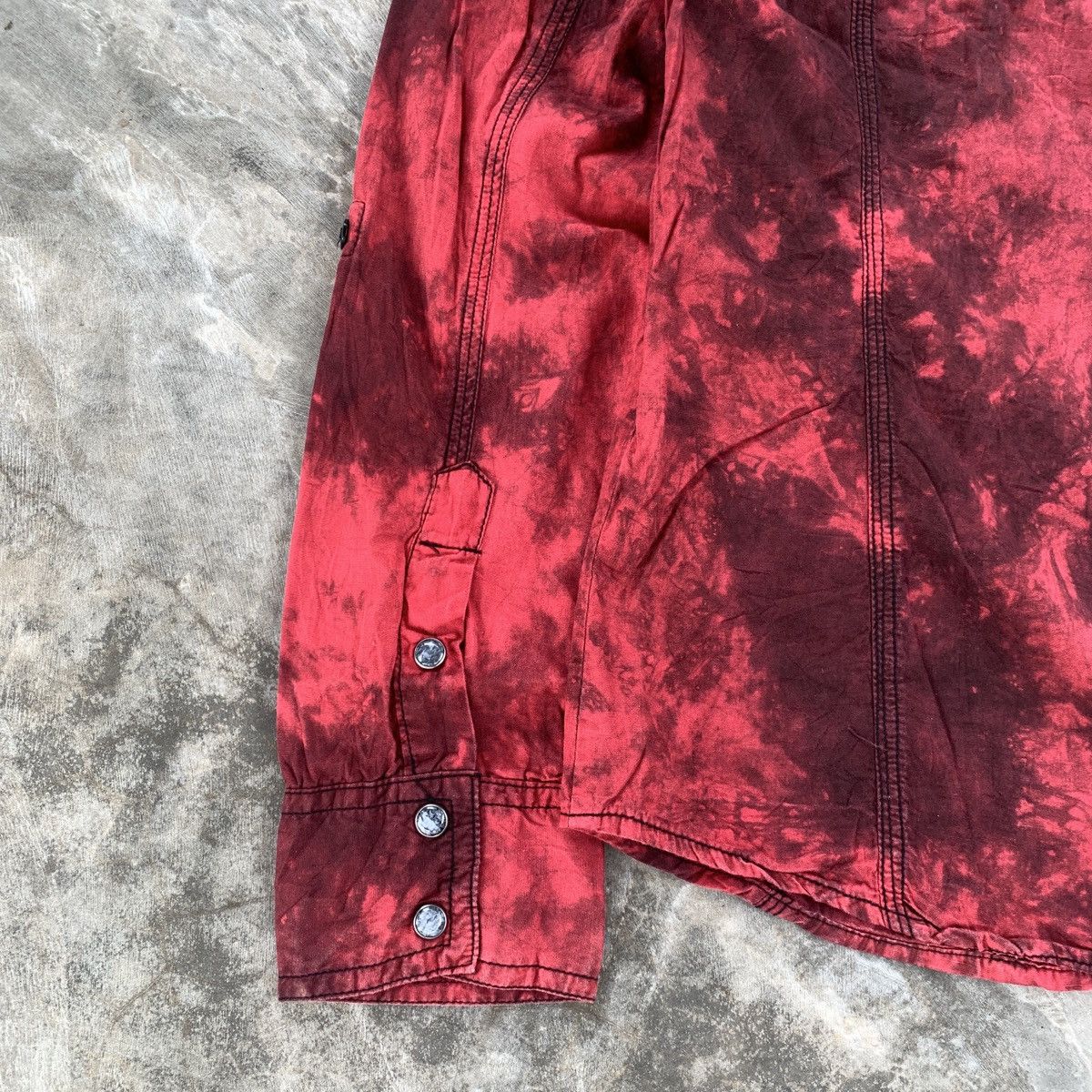 In The Attic In The Attic Red Dye Punk Ifsix LGB Style Shirt Size US L / EU 52-54 / 3 - 12 Thumbnail