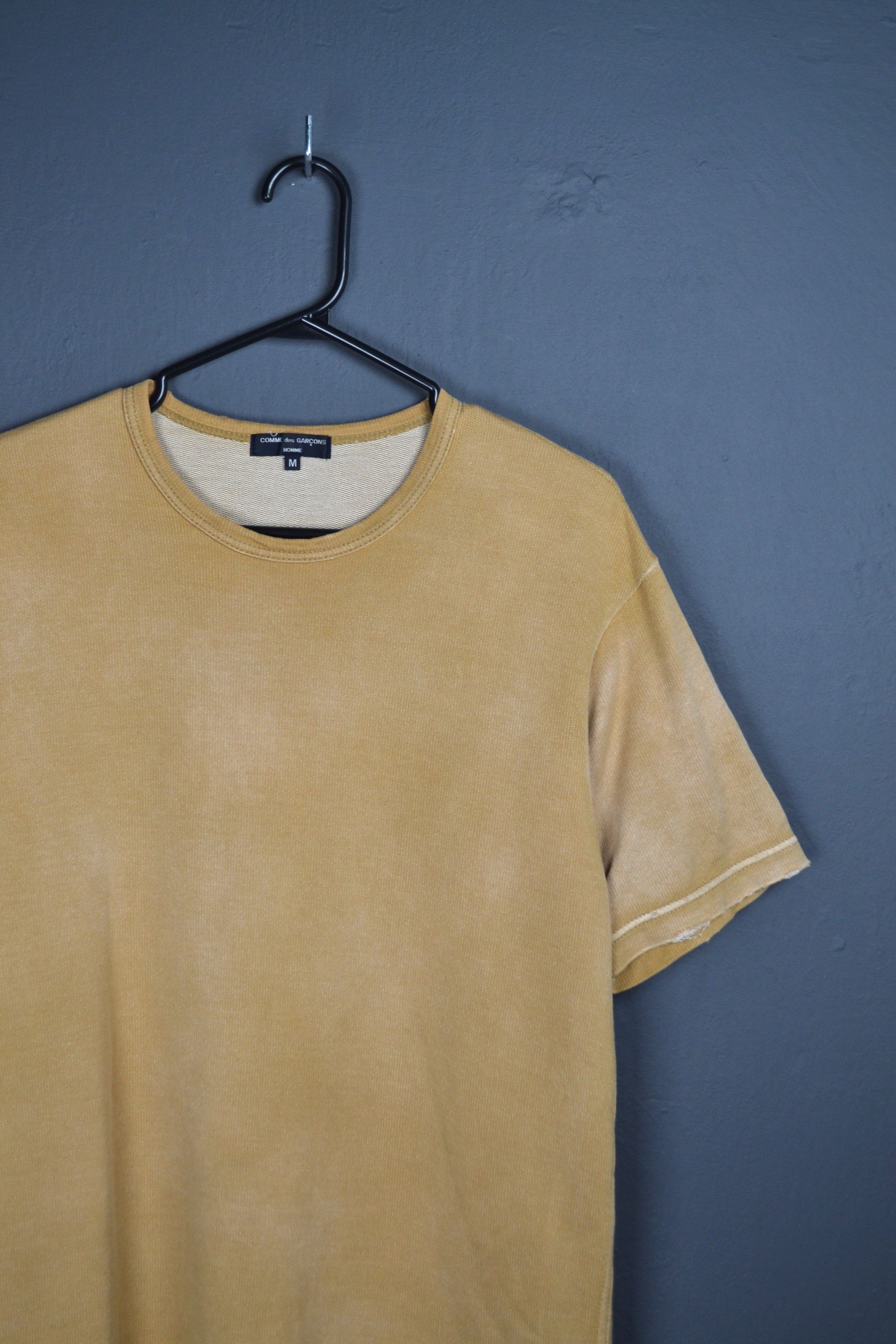 Comme Des Garcons Homme HM-T030 Size M Thrashed Faded
